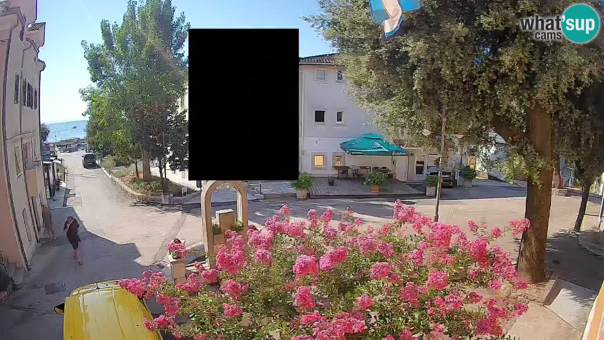 Webcam Mošćenička Draga Zentrum – Liveblick auf das Ortszentrum