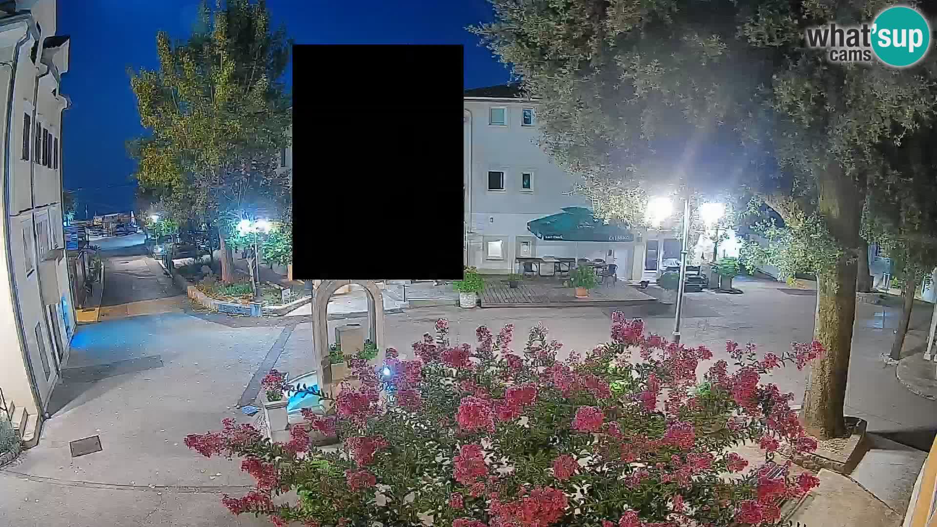 Webcam Centre de Mošćenička Draga – Vue en direct du centre-ville