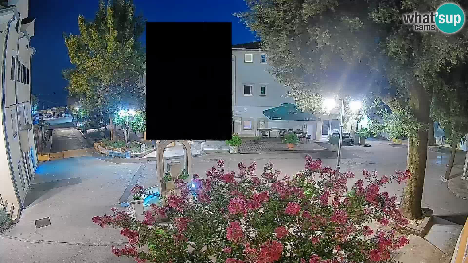 Webcam Mošćenička Draga Zentrum – Liveblick auf das Ortszentrum