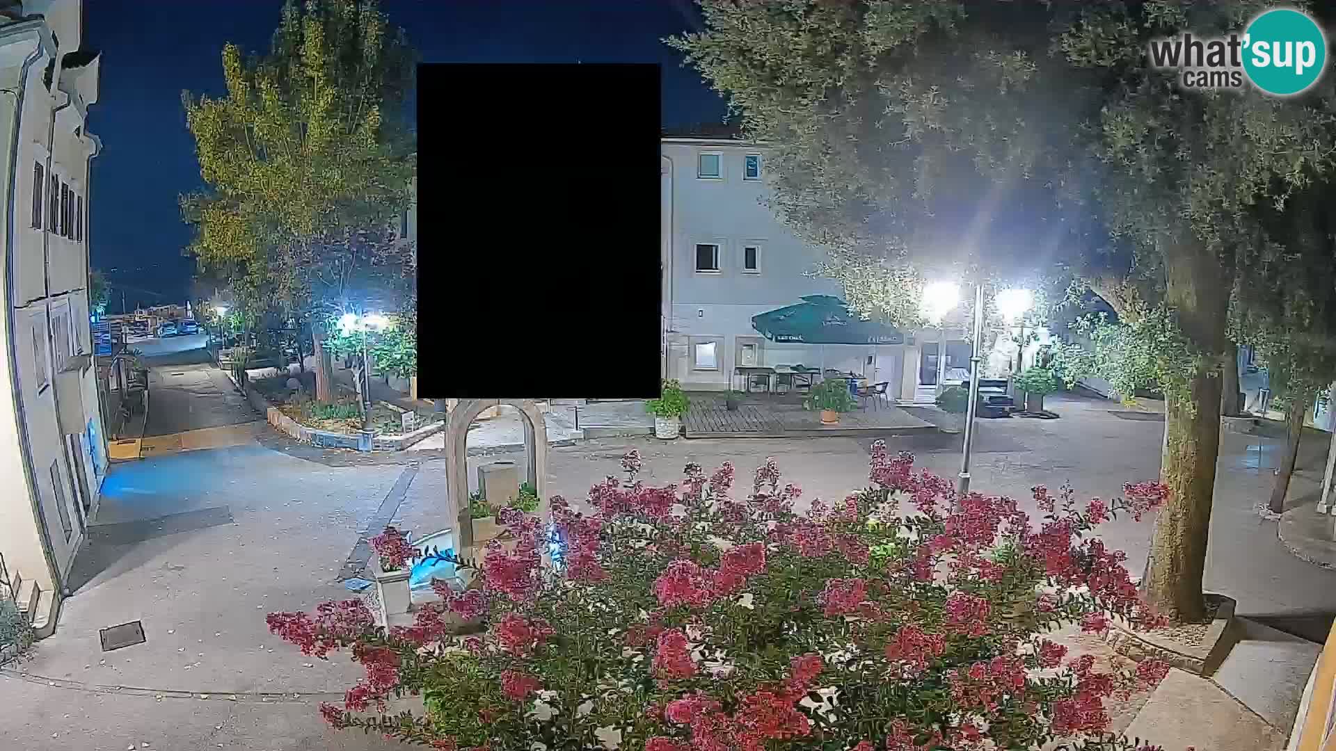 Webcam centre de Mošćenička Draga – Vue en direct du centre-ville