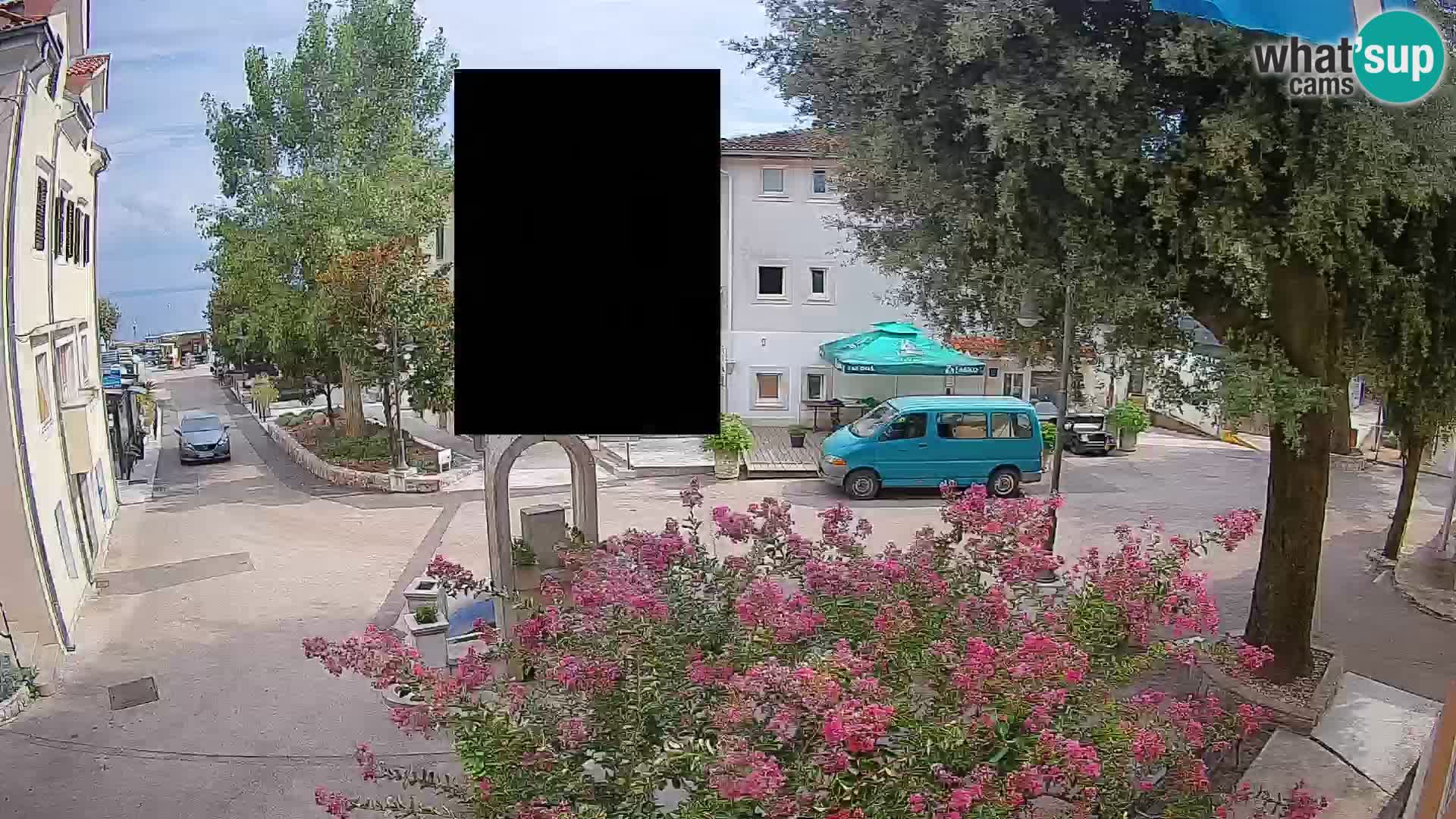 Webcam Mošćenička Draga Zentrum – Liveblick auf das Ortszentrum