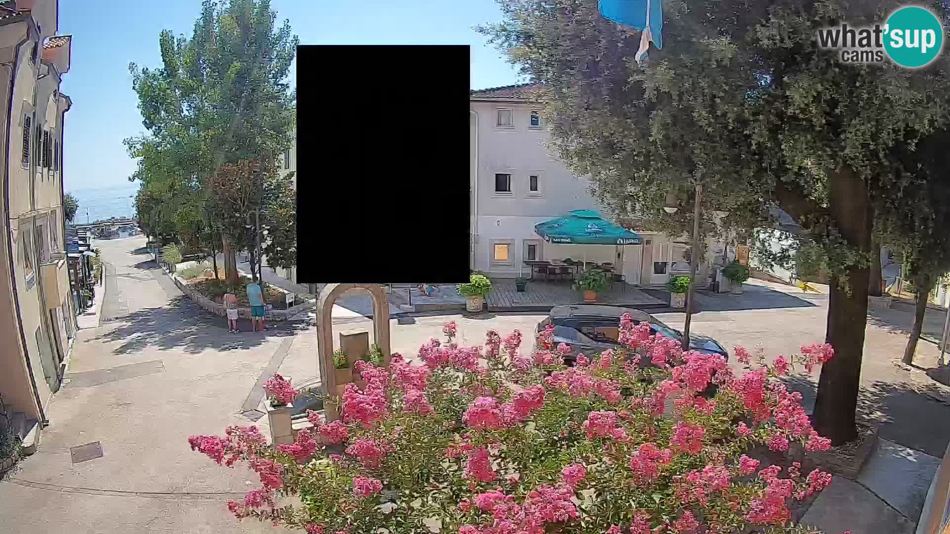 Webcam Mošćenička Draga Zentrum – Liveblick auf das Ortszentrum
