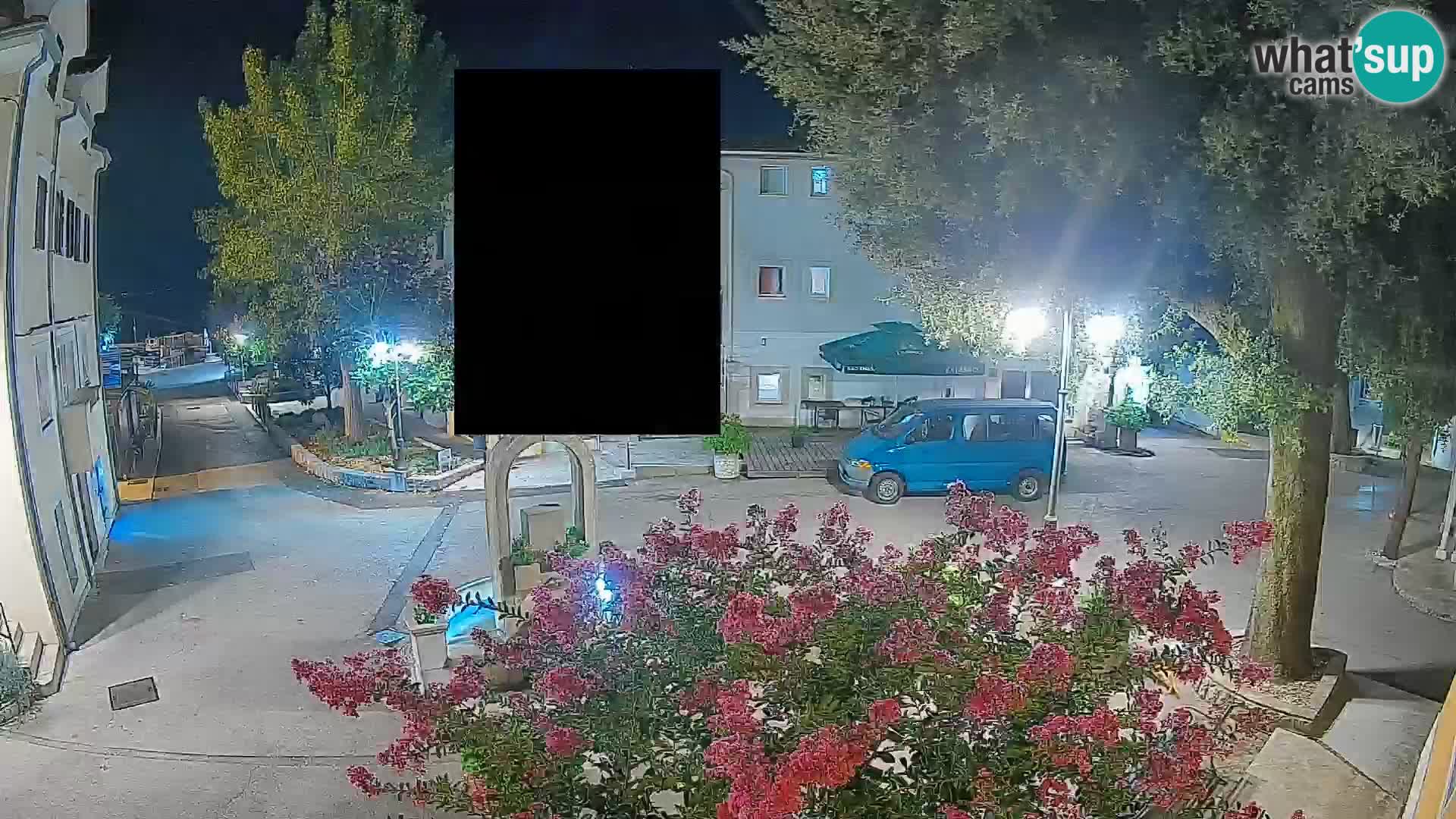 Webcam Mošćenička Draga Center – Live View of the Town Center