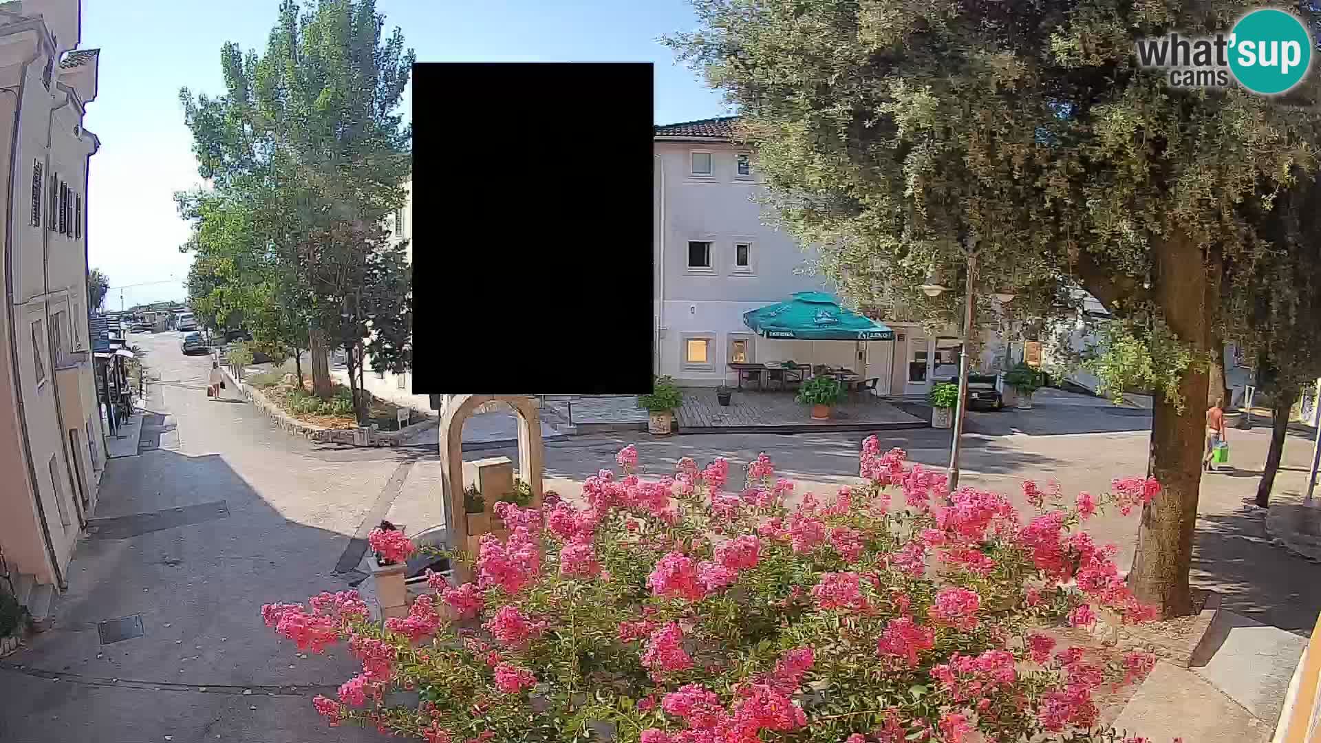 Webcam Mošćenička Draga Zentrum – Liveblick auf das Ortszentrum