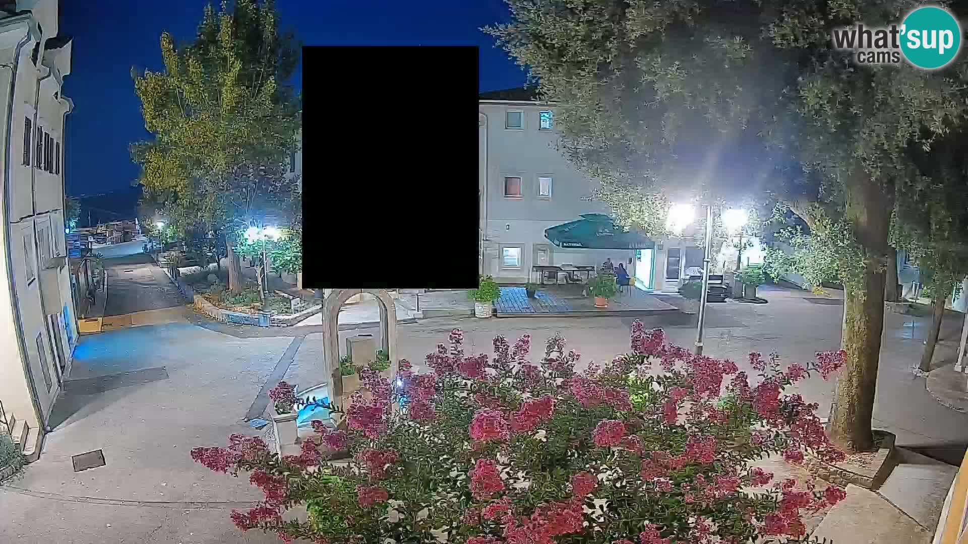 Webcam Mošćenička Draga Center – Live View of the Town Center