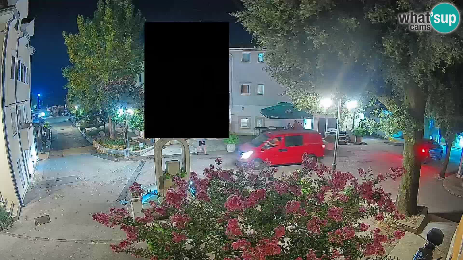 Webcam Centro Draga di Moschiena – Vista live sul centro