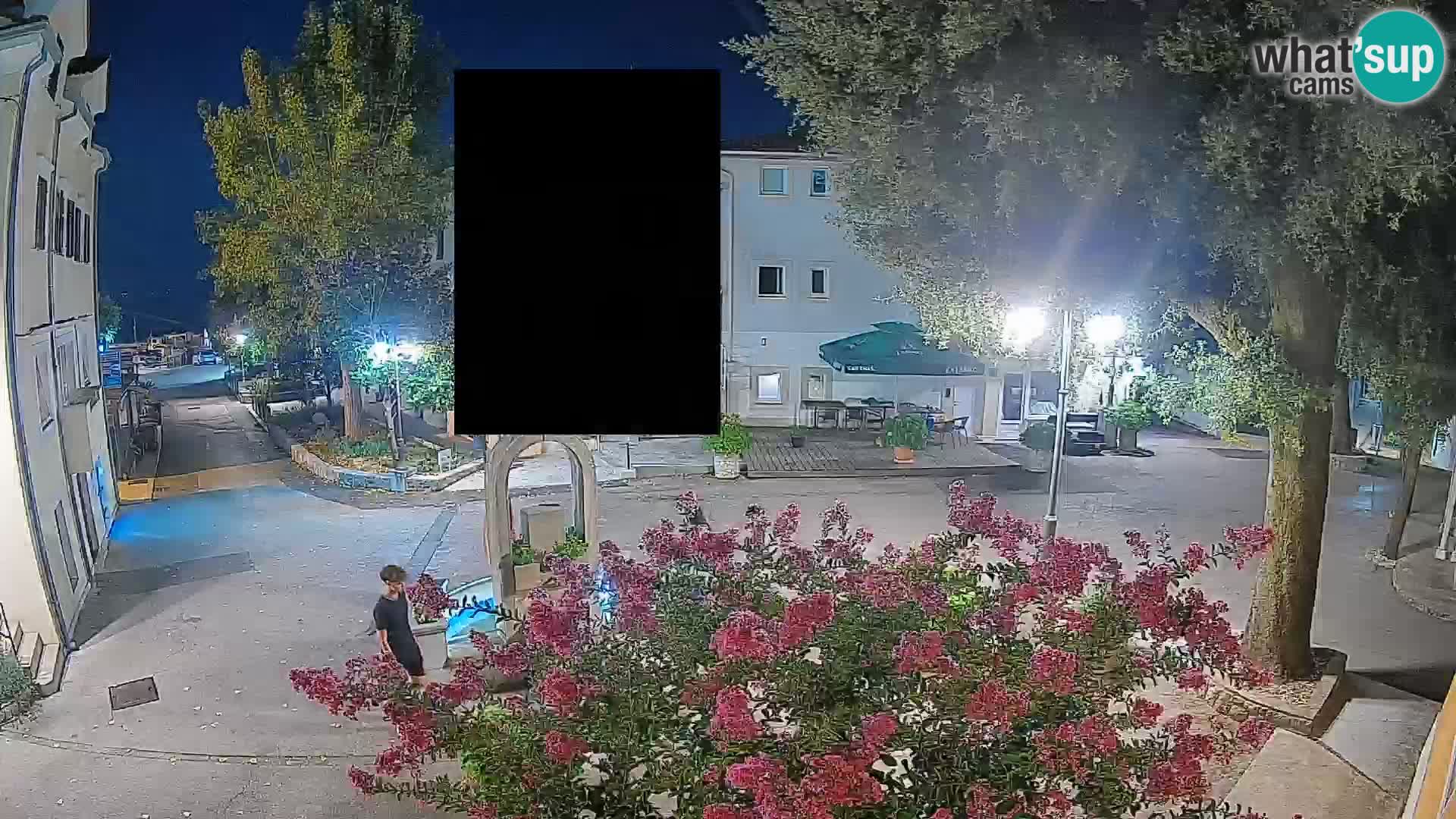 Webcam centre de Mošćenička Draga – Vue en direct du centre-ville
