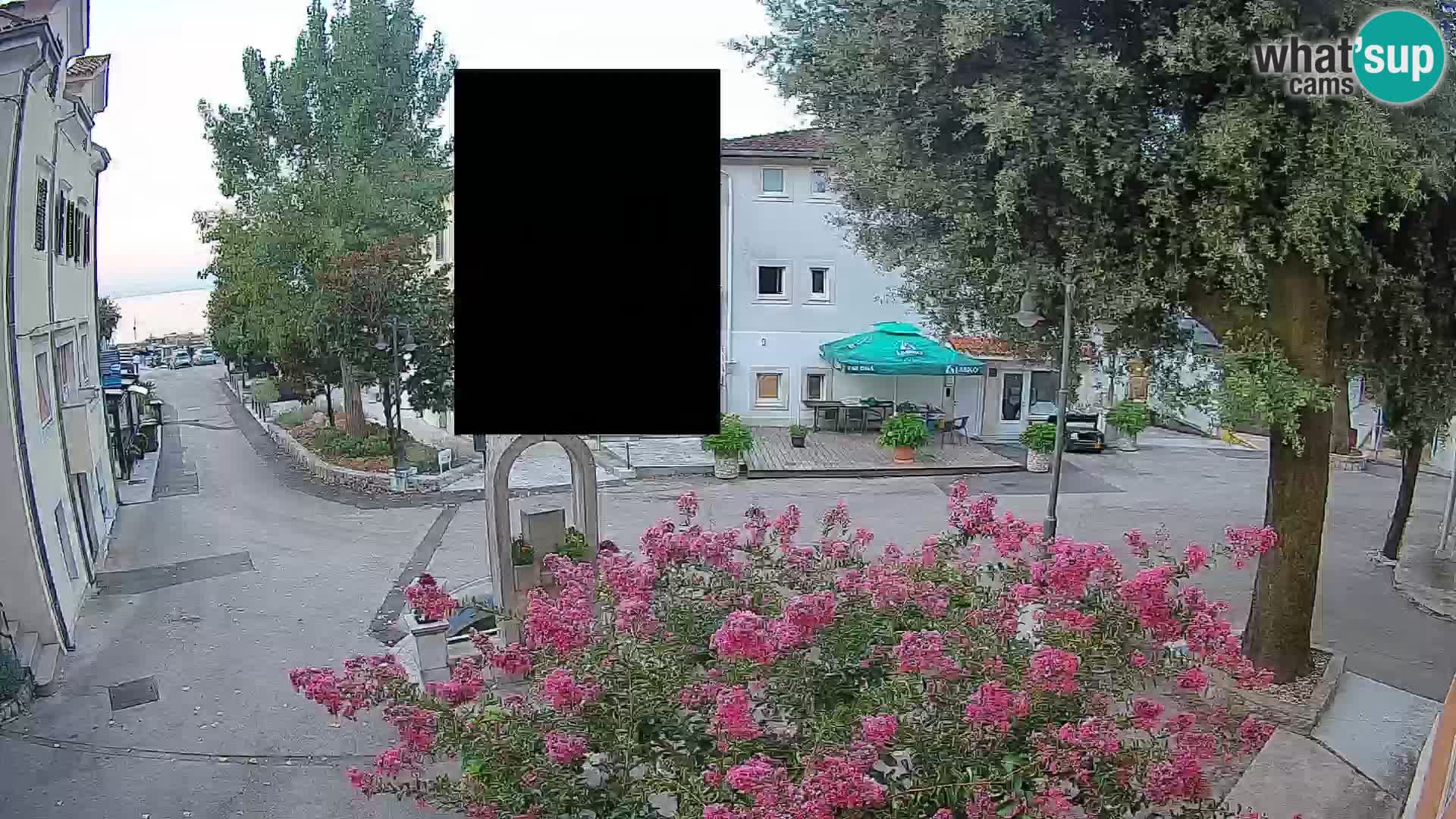 Webcam Mošćenička Draga Zentrum – Liveblick auf das Ortszentrum
