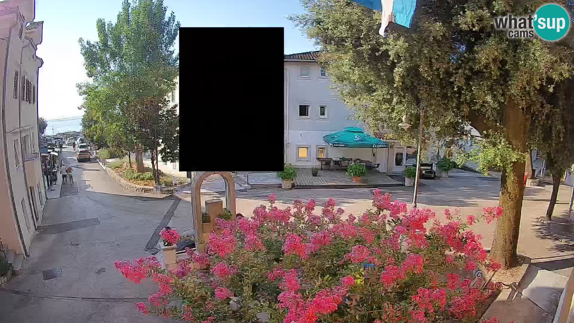 Webcam Mošćenička Draga Zentrum – Liveblick auf das Ortszentrum