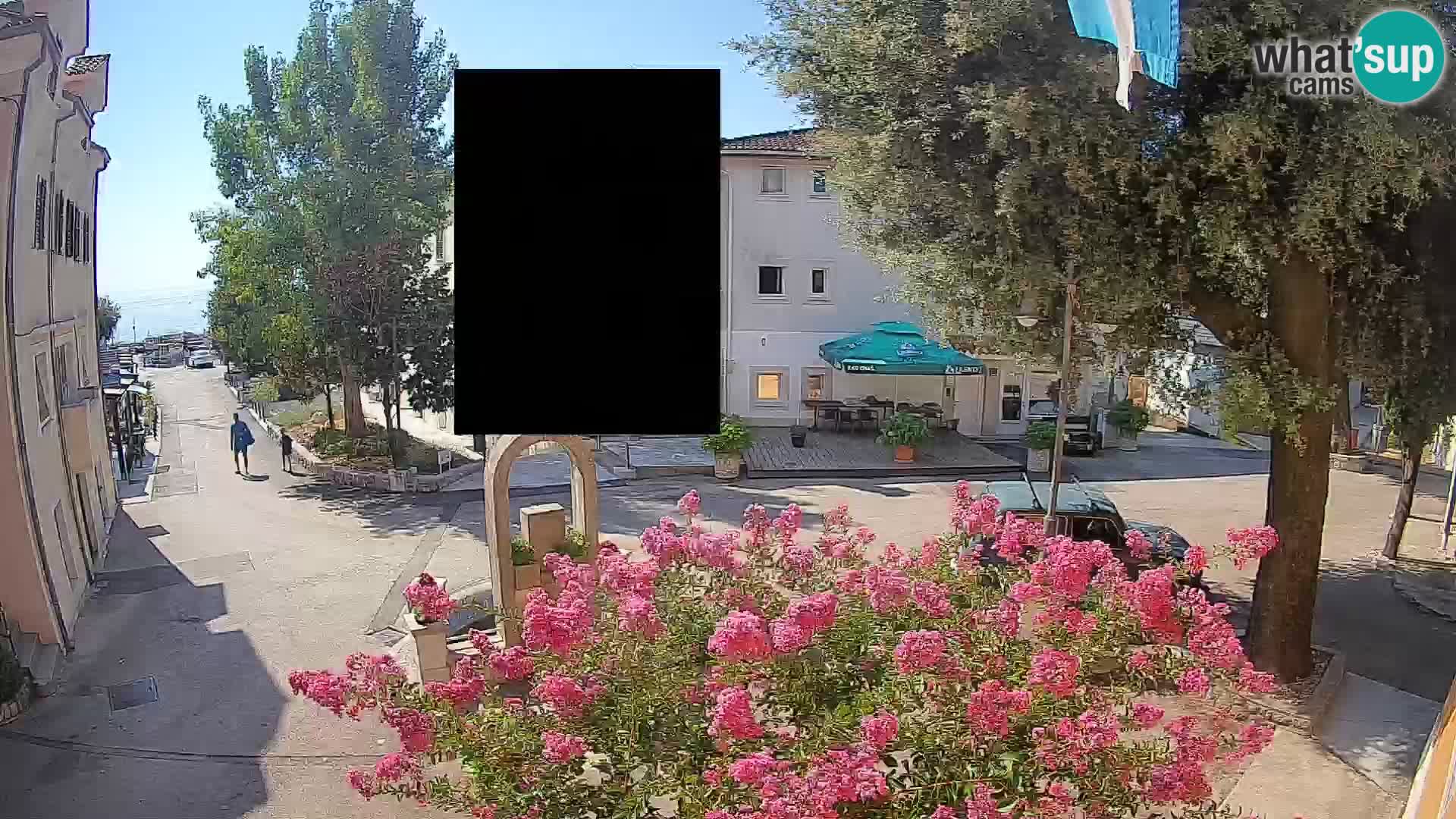 Web kamera centar Mošćeničke Drage – Pogled uživo