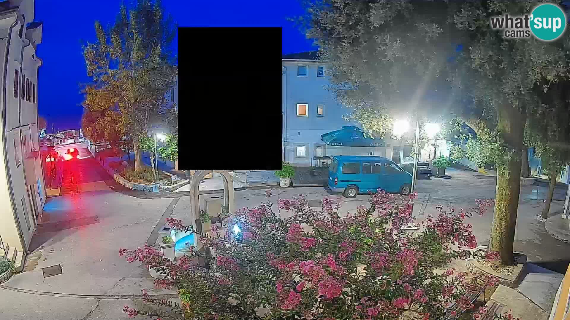 Webcam Mošćenička Draga Center – Live View of the Town Center