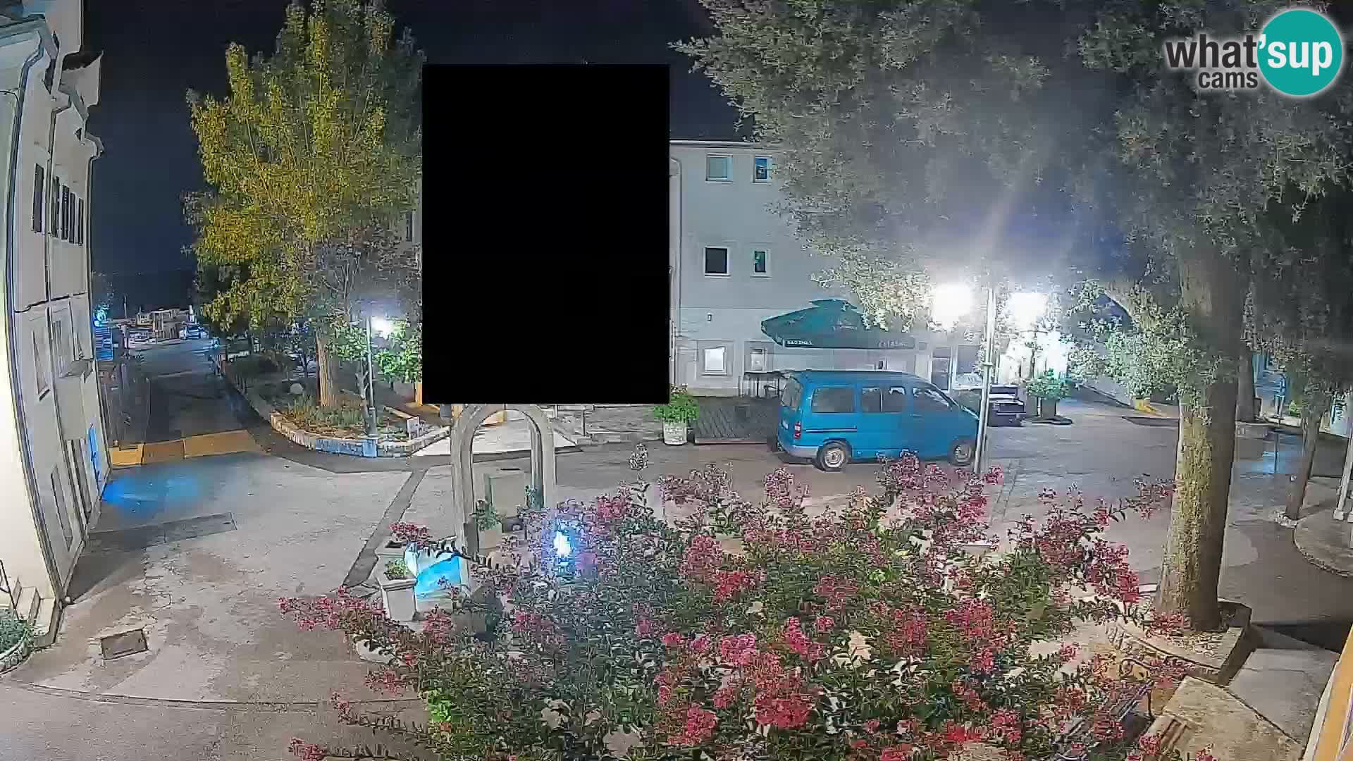 Webcam Mošćenička Draga Center – Live View of the Town Center