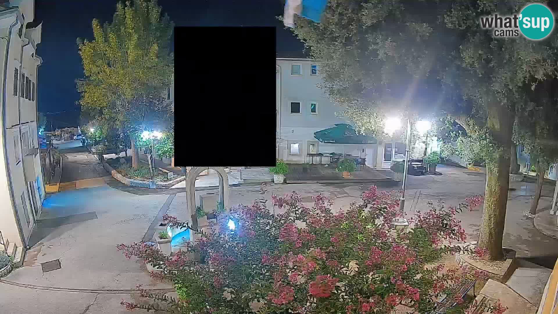 Webcam Mošćenička Draga Center – Live View of the Town Center