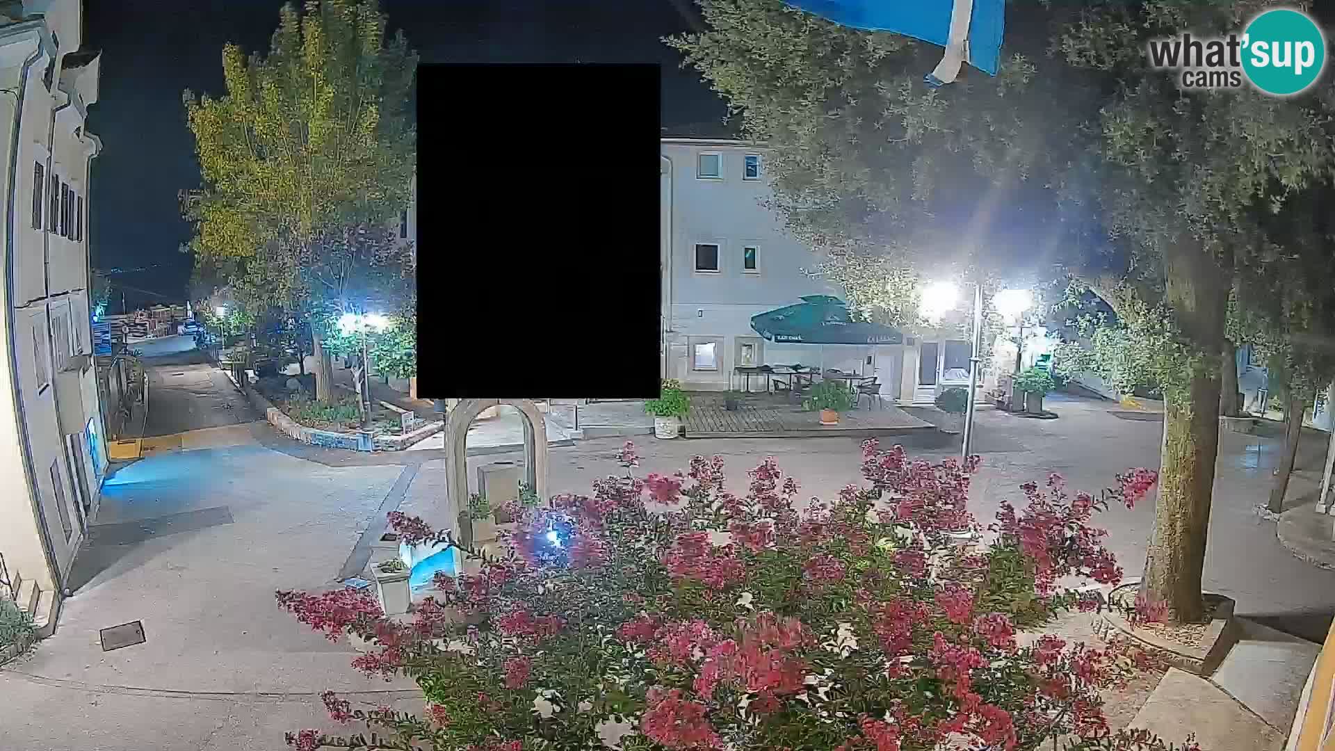 Webcam centre de Mošćenička Draga – Vue en direct du centre-ville