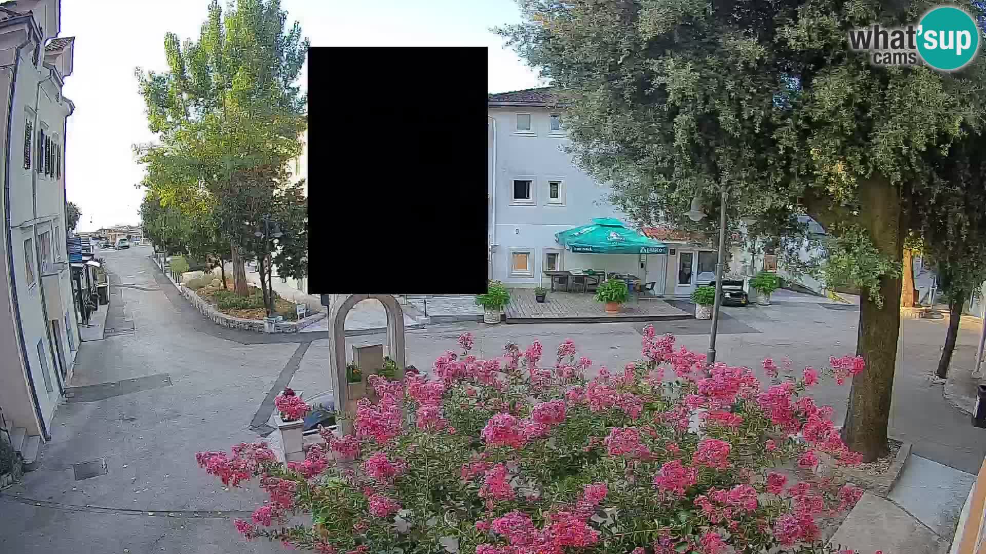 Webcam Centro Draga di Moschiena – Vista live sul centro