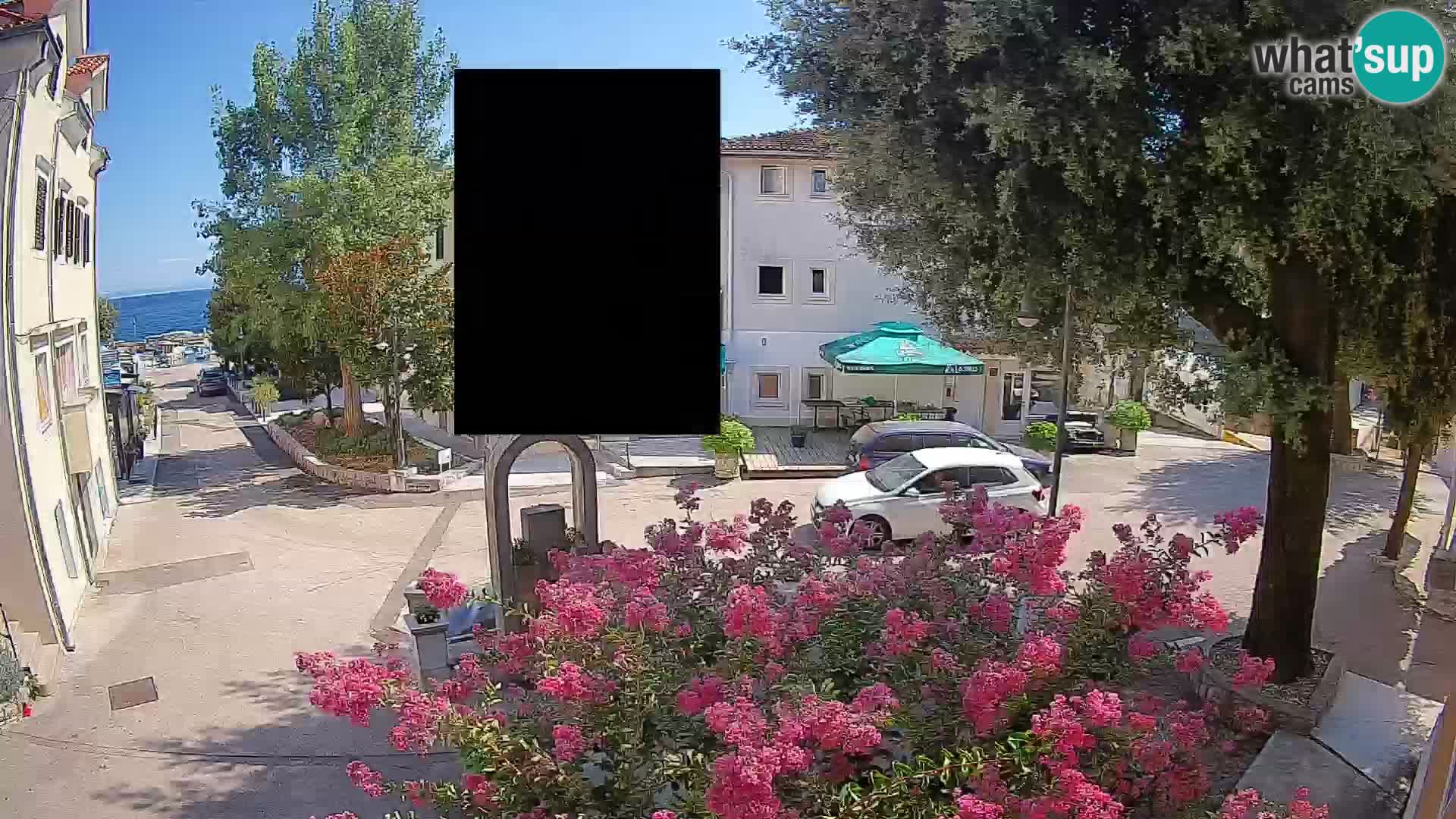 Webcam Mošćenička Draga Zentrum – Liveblick auf das Ortszentrum