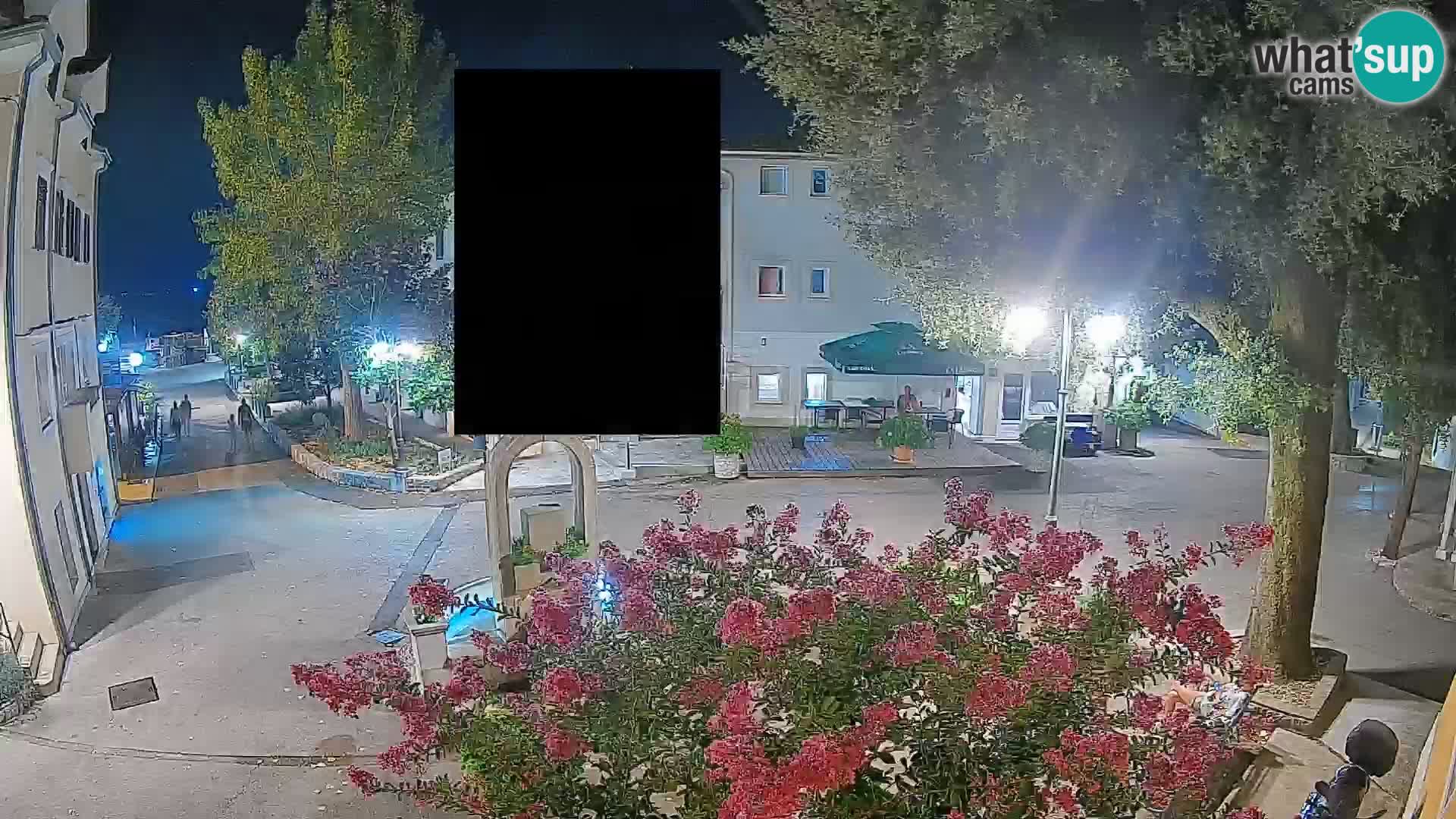 Webcam centre de Mošćenička Draga – Vue en direct du centre-ville