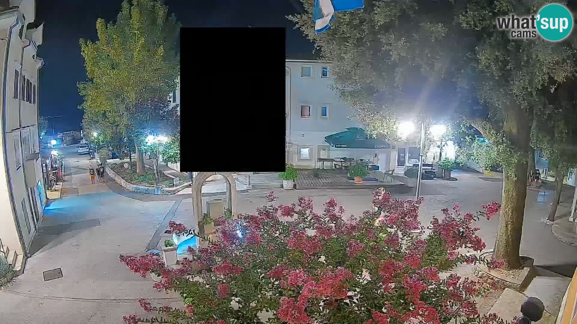 Webcam Mošćenička Draga Zentrum – Liveblick auf das Ortszentrum