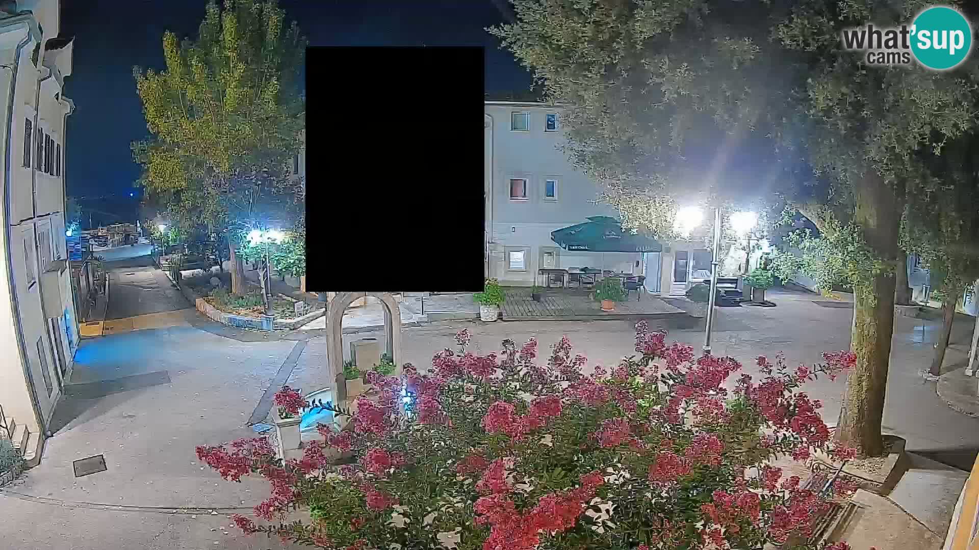 Webcam Mošćenička Draga Center – Live View of the Town Center