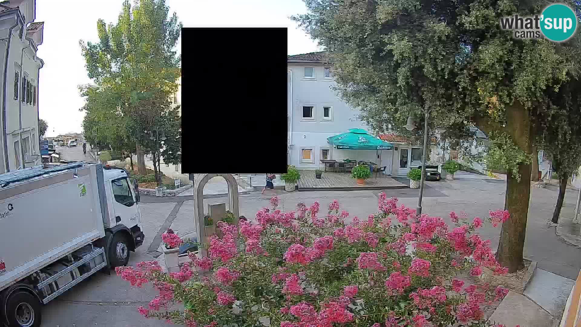 Webcam Mošćenička Draga Zentrum – Liveblick auf das Ortszentrum