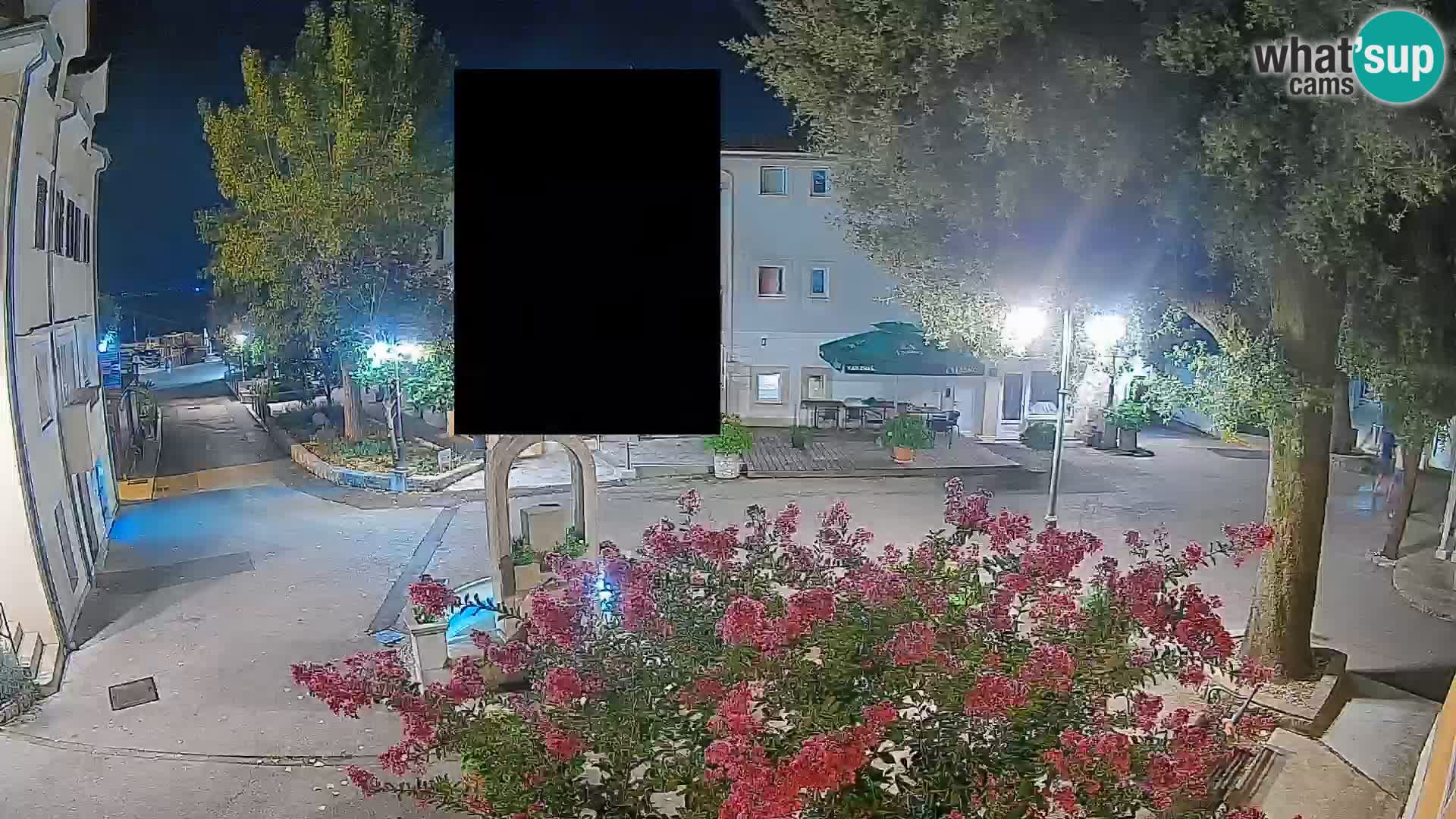 Webcam Mošćenička Draga Center – Live View of the Town Center