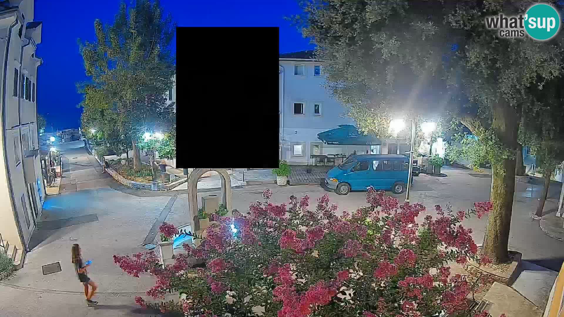 Webcam Centre de Mošćenička Draga – Vue en direct du centre-ville