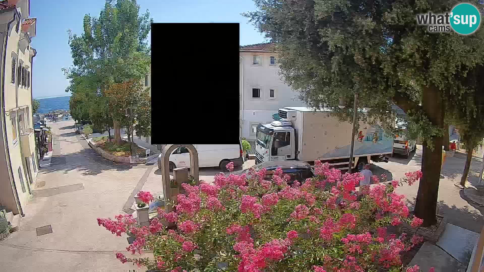 Web kamera centar Mošćeničke Drage – Pogled uživo