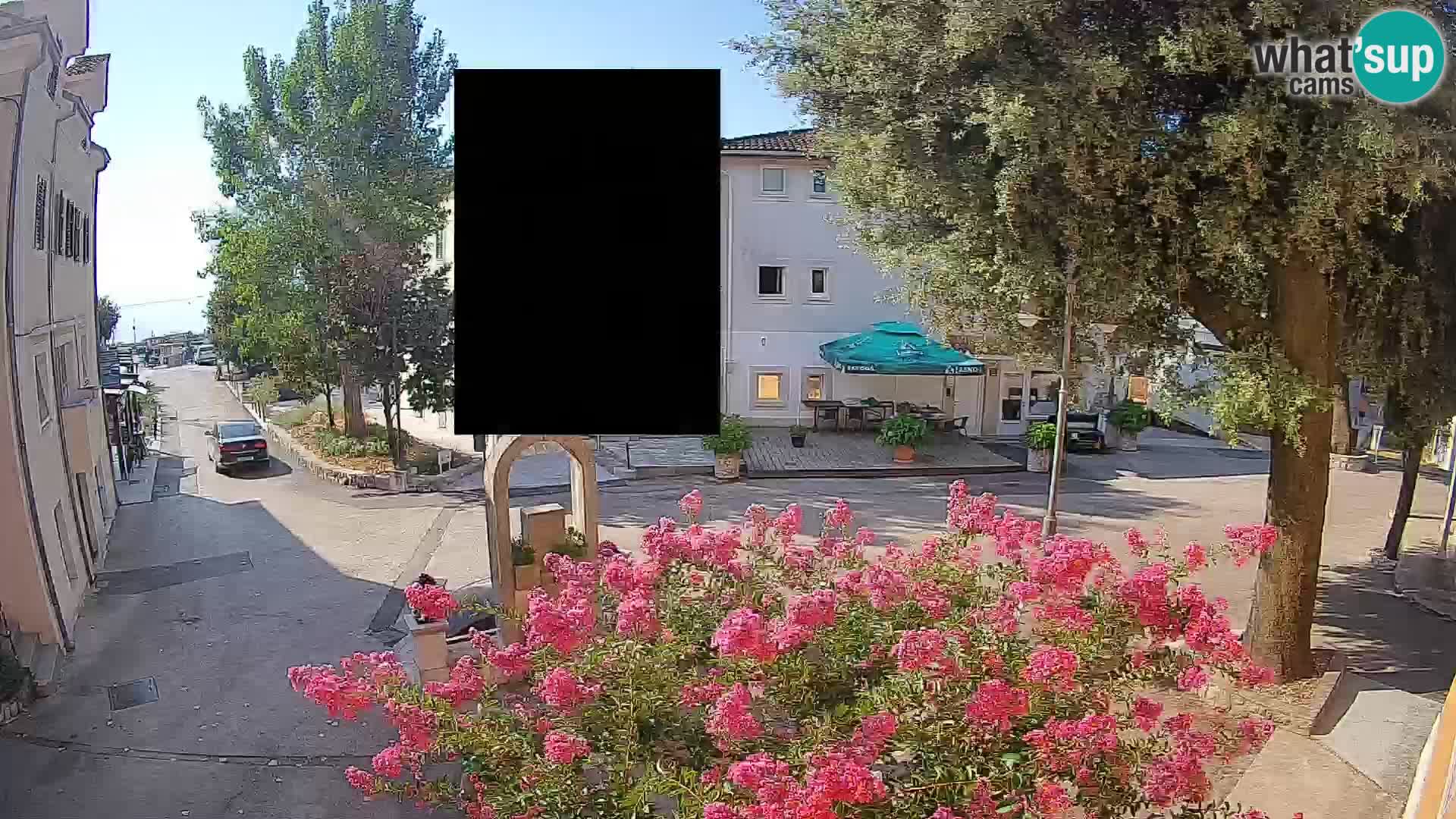 Webcam centre de Mošćenička Draga – Vue en direct du centre-ville