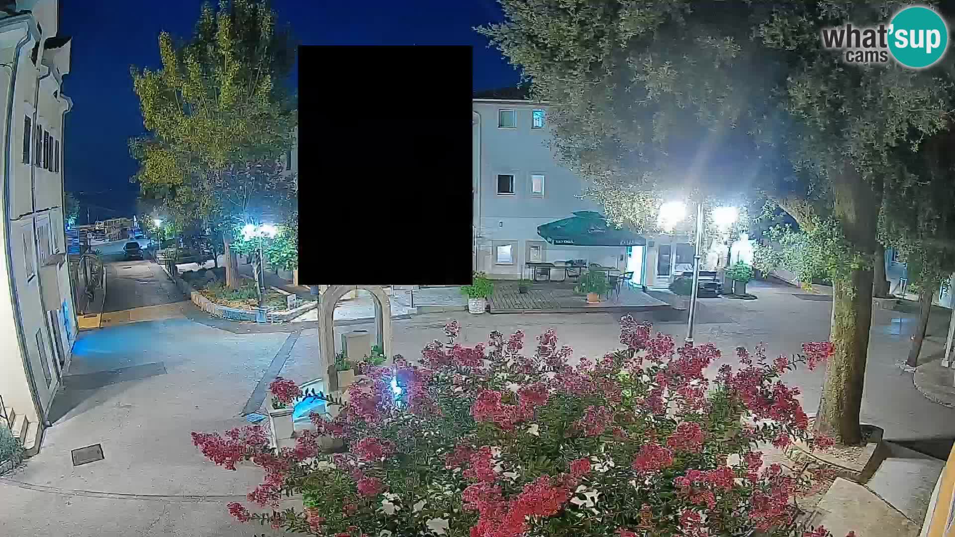 Webcam Centre de Mošćenička Draga – Vue en direct du centre-ville