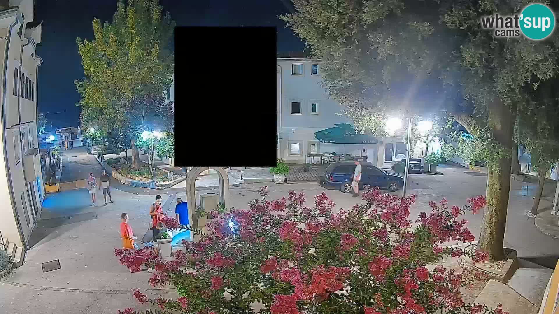Webcam centre de Mošćenička Draga – Vue en direct du centre-ville