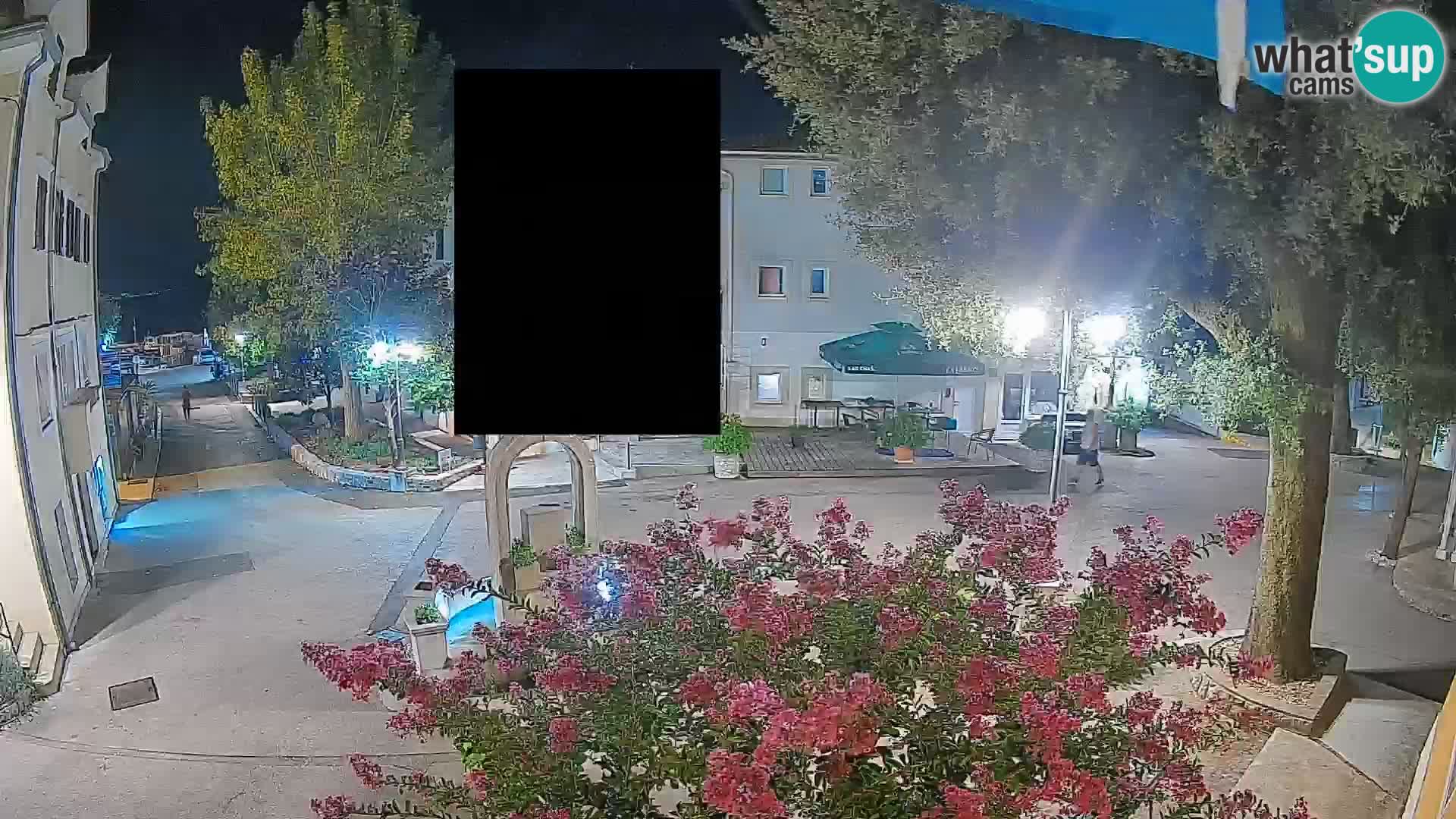 Webcam centre de Mošćenička Draga – Vue en direct du centre-ville