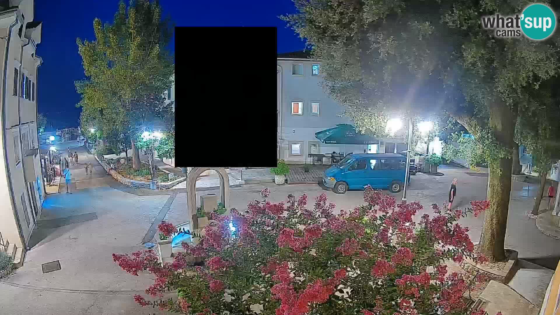 Webcam Mošćenička Draga Zentrum – Liveblick auf das Ortszentrum