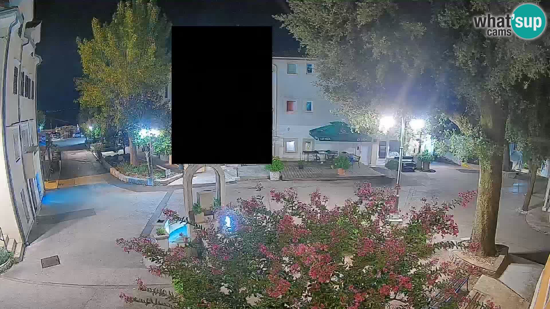 Webcam Mošćenička Draga Center – Live View of the Town Center