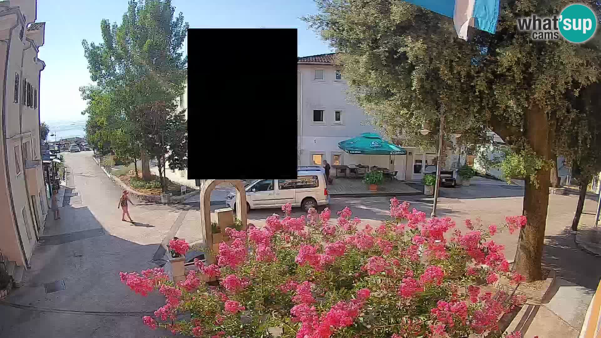 Spletna kamera center Mošćeniška Draga – Pogled v živo
