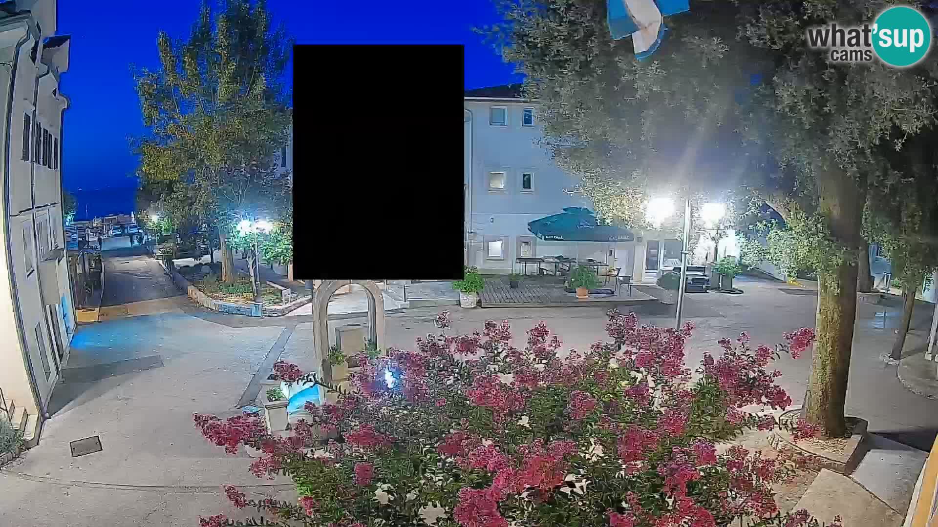 Webcam Centro Draga di Moschiena – Vista live sul centro