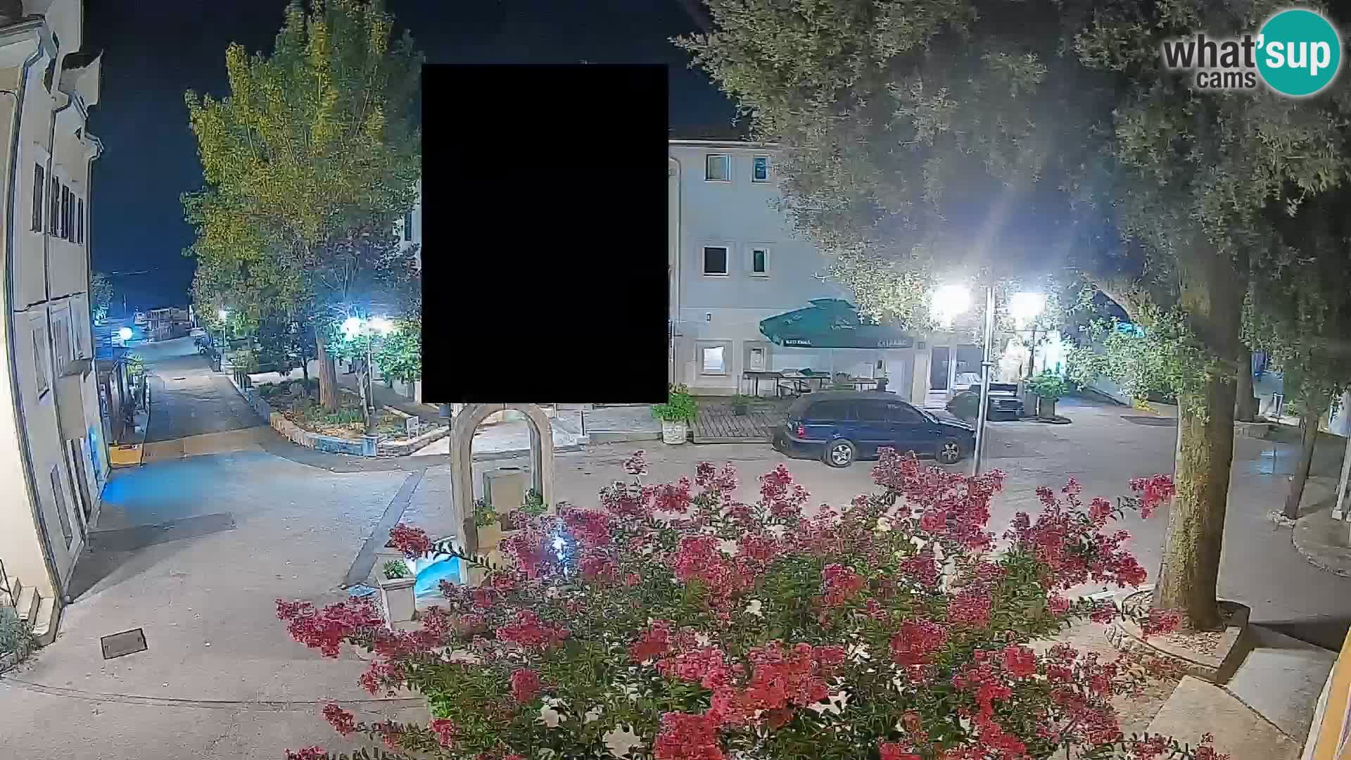 Webcam Mošćenička Draga Center – Live View of the Town Center