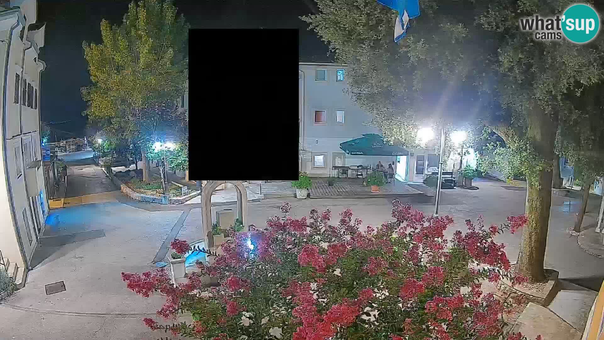 Webcam Centre de Mošćenička Draga – Vue en direct du centre-ville
