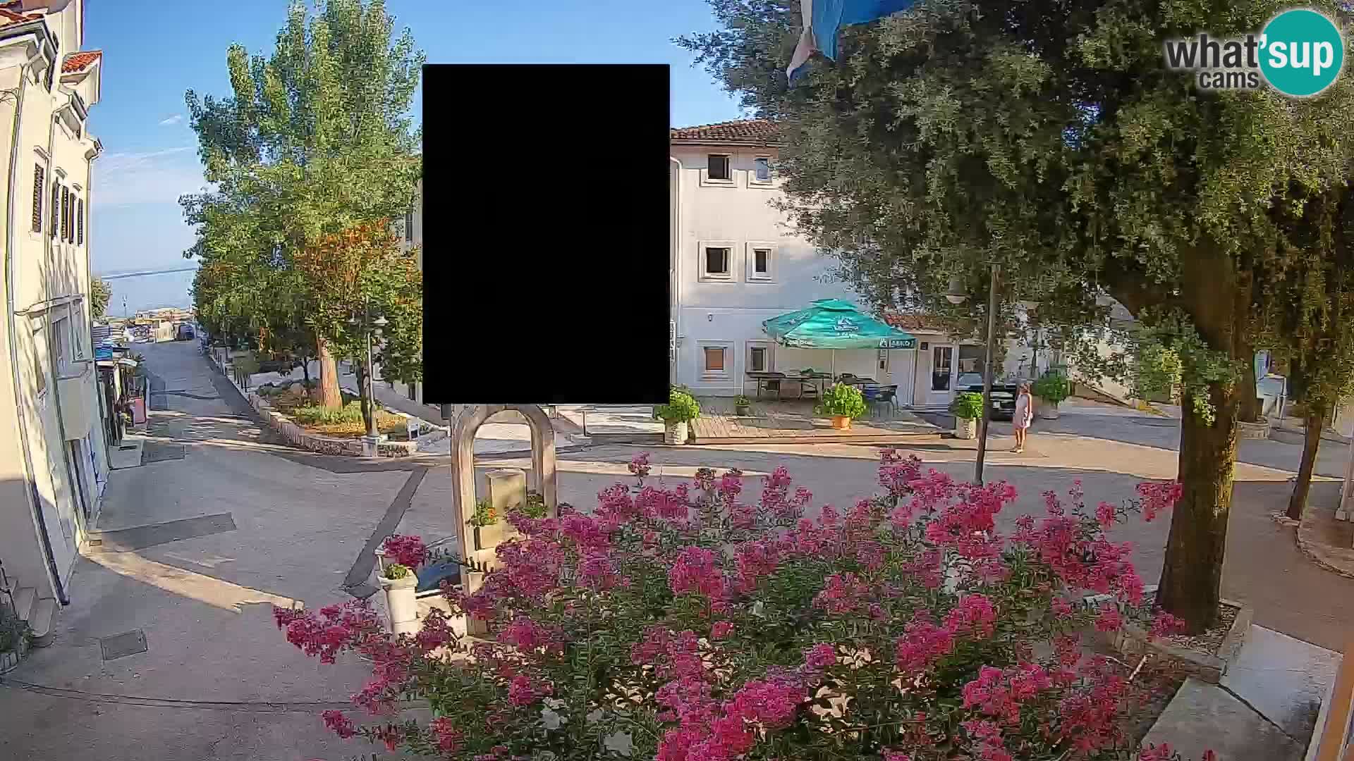 Spletna kamera center Mošćeniška Draga – Pogled v živo