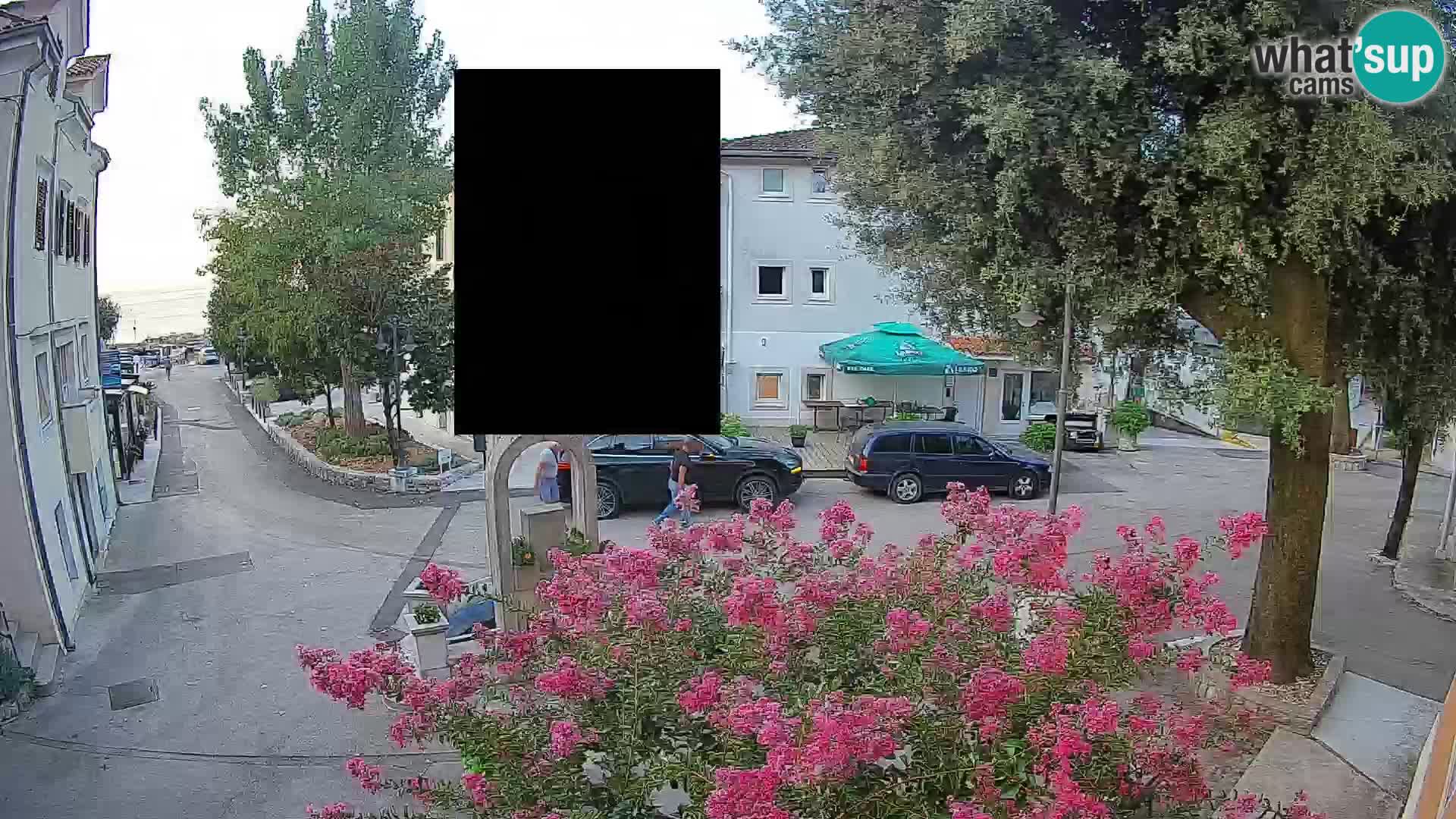 Webcam Mošćenička Draga Zentrum – Liveblick auf das Ortszentrum