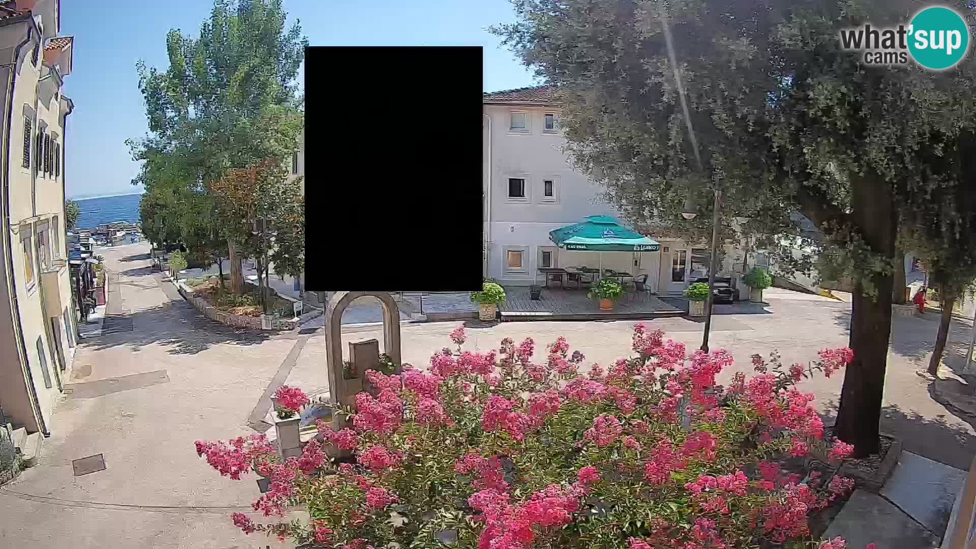 Webcam Mošćenička Draga Zentrum – Liveblick auf das Ortszentrum