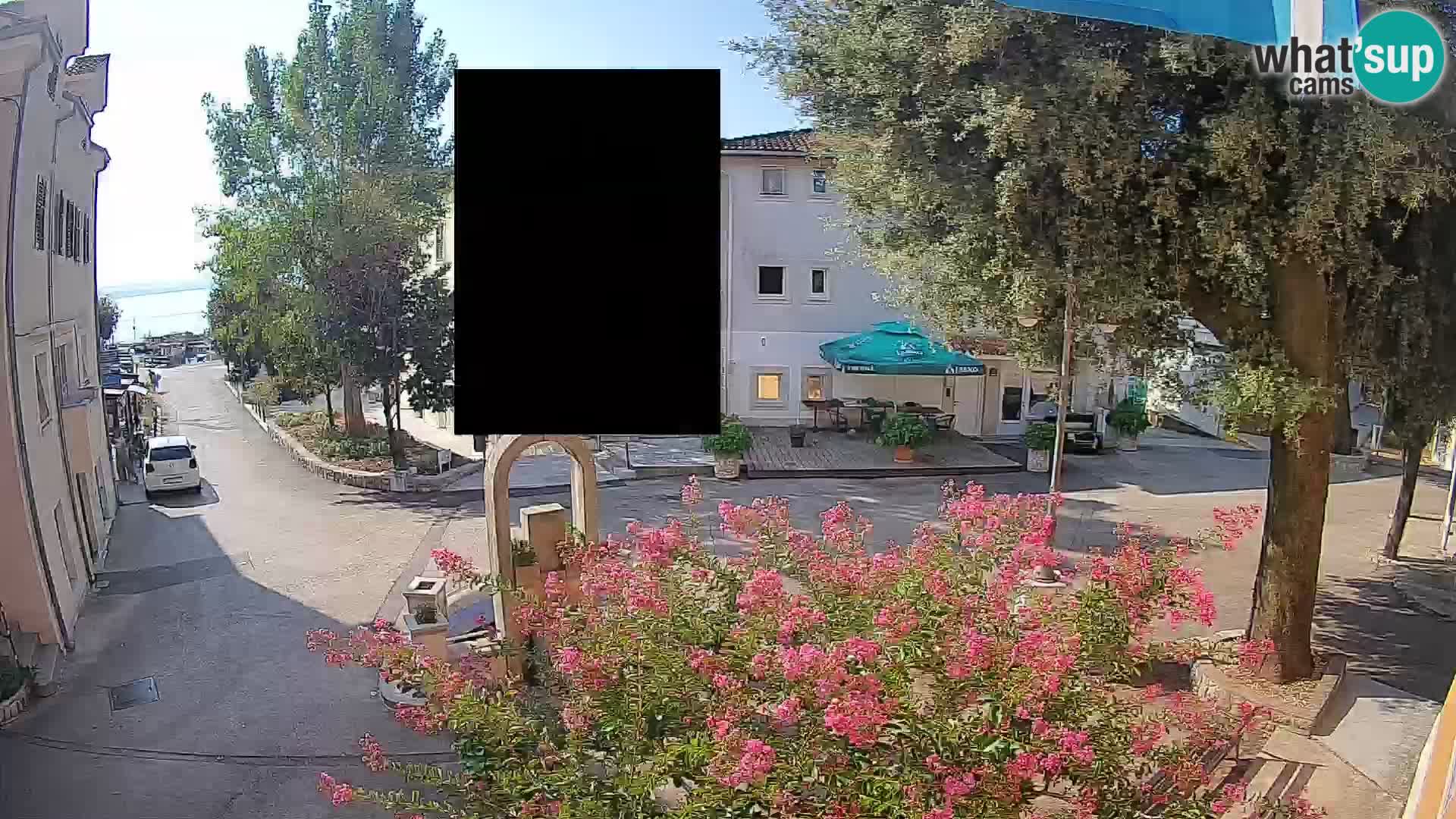 Webcam Centro Draga di Moschiena – Vista live sul centro