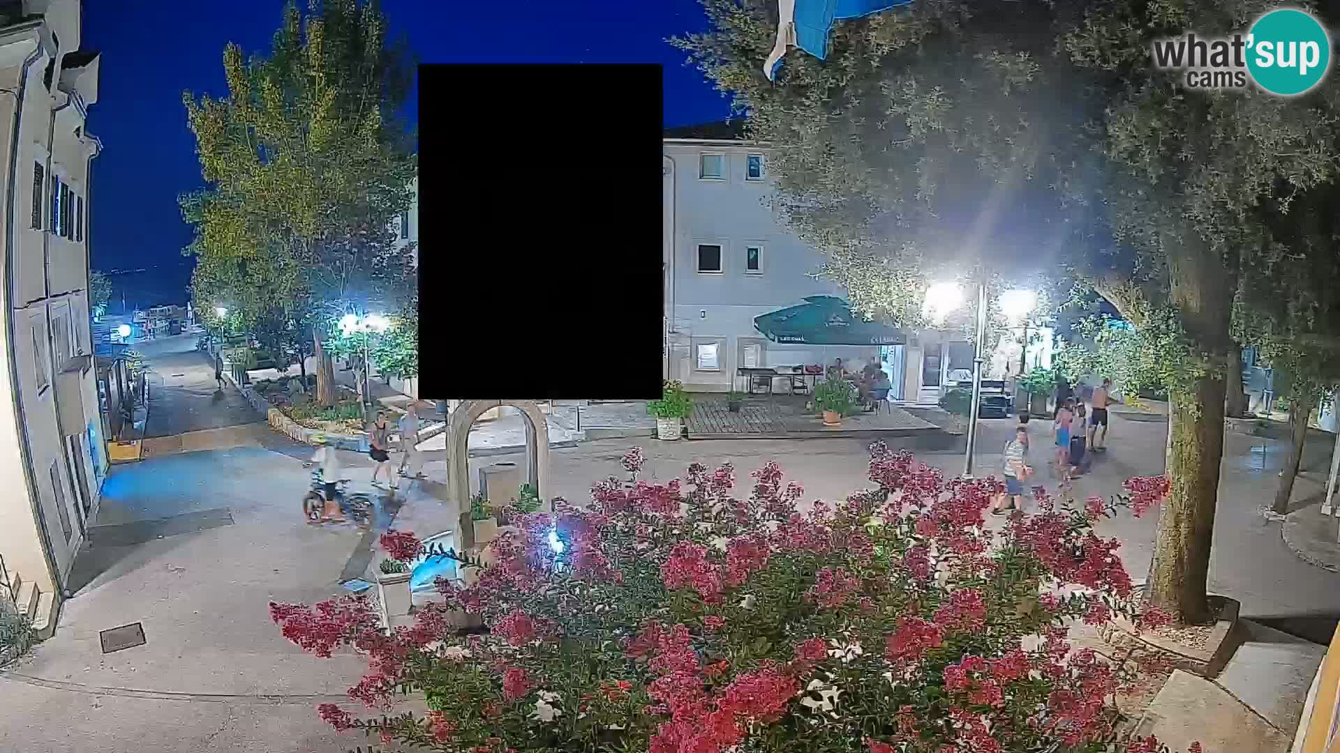 Webcam Centre de Mošćenička Draga – Vue en direct du centre-ville