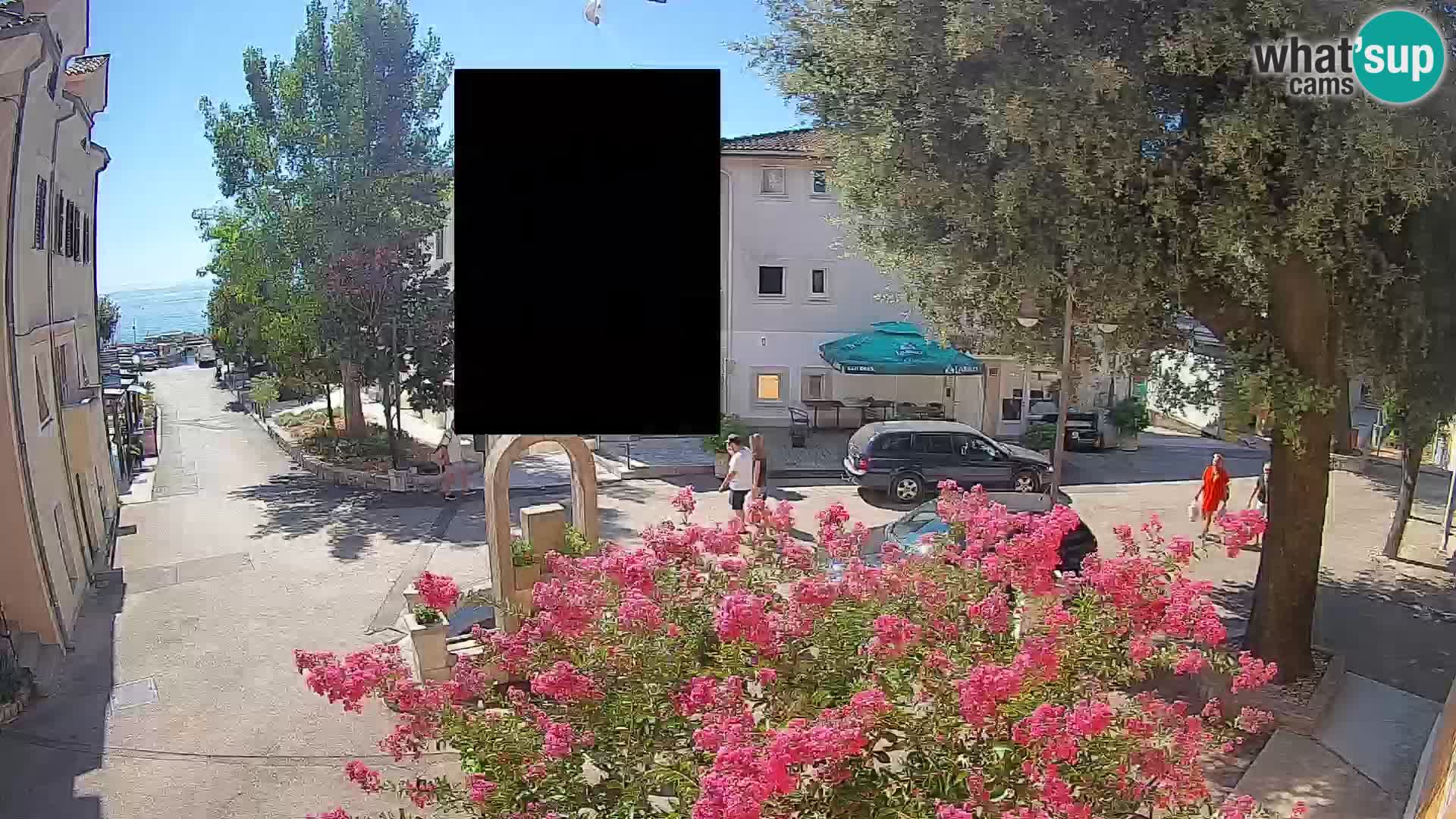 Webcam Mošćenička Draga Zentrum – Liveblick auf das Ortszentrum
