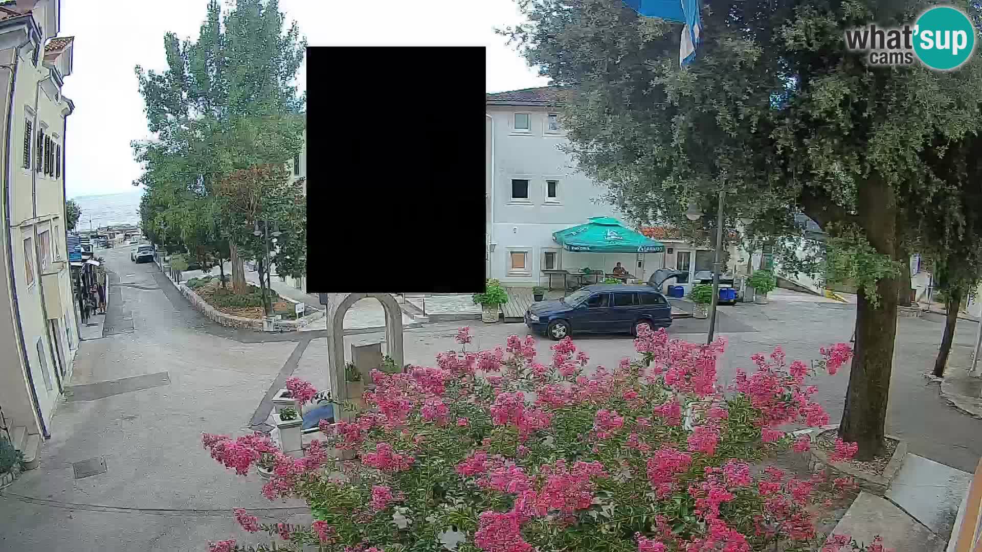 Webcam Mošćenička Draga Zentrum – Liveblick auf das Ortszentrum