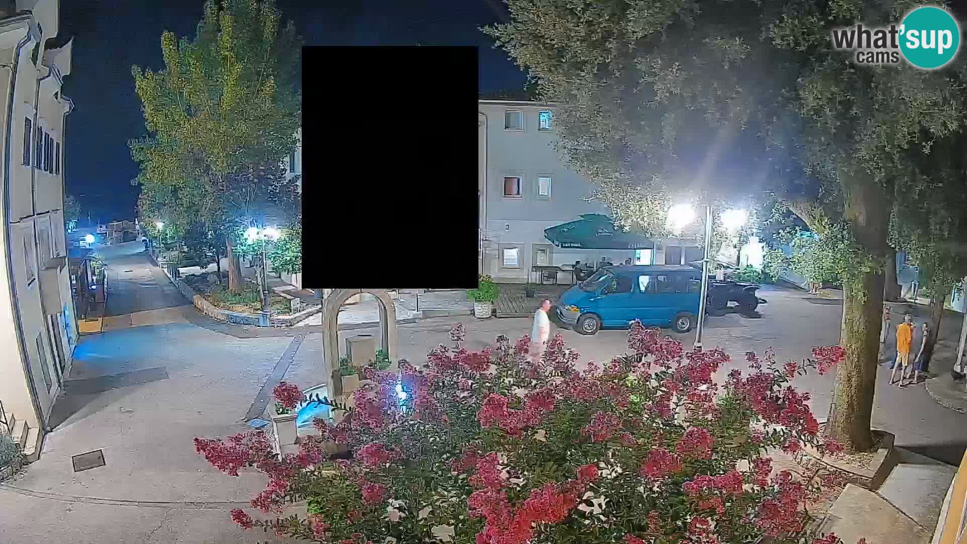 Webcam Mošćenička Draga Zentrum – Liveblick auf das Ortszentrum