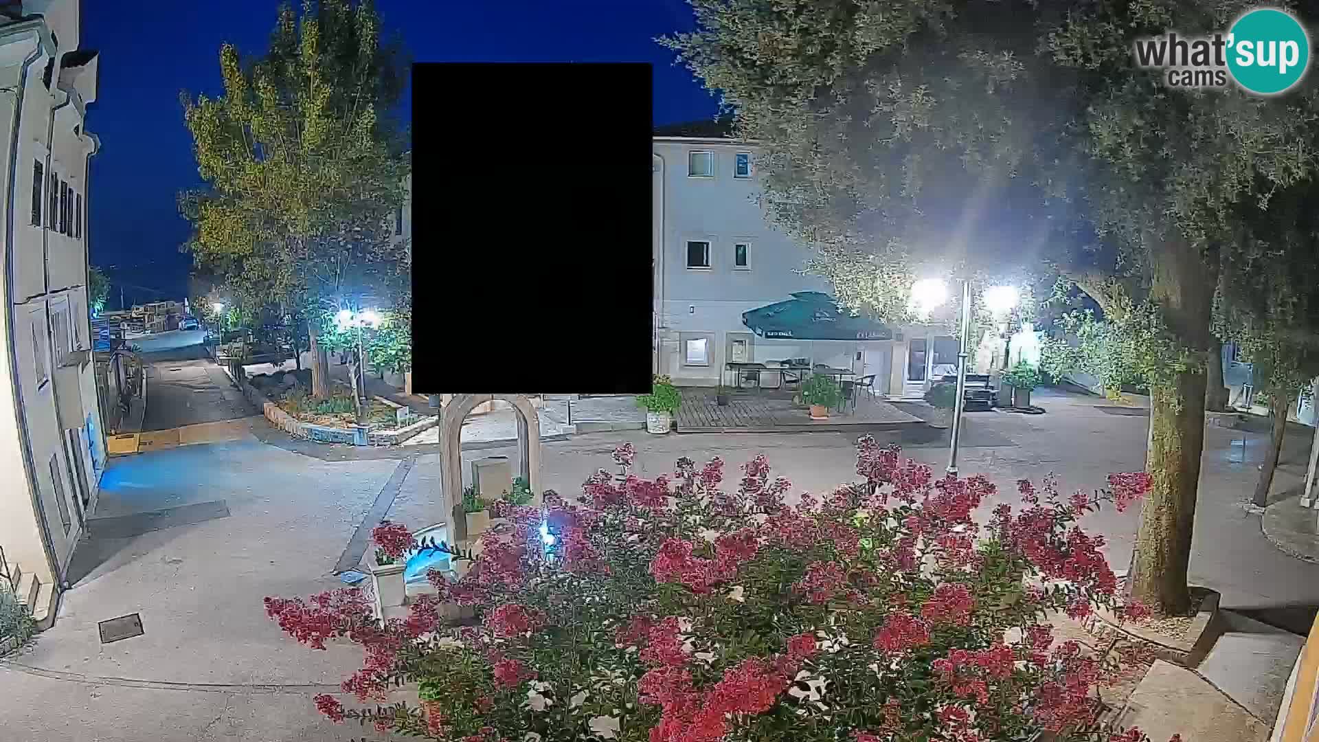Webcam Centre de Mošćenička Draga – Vue en direct du centre-ville