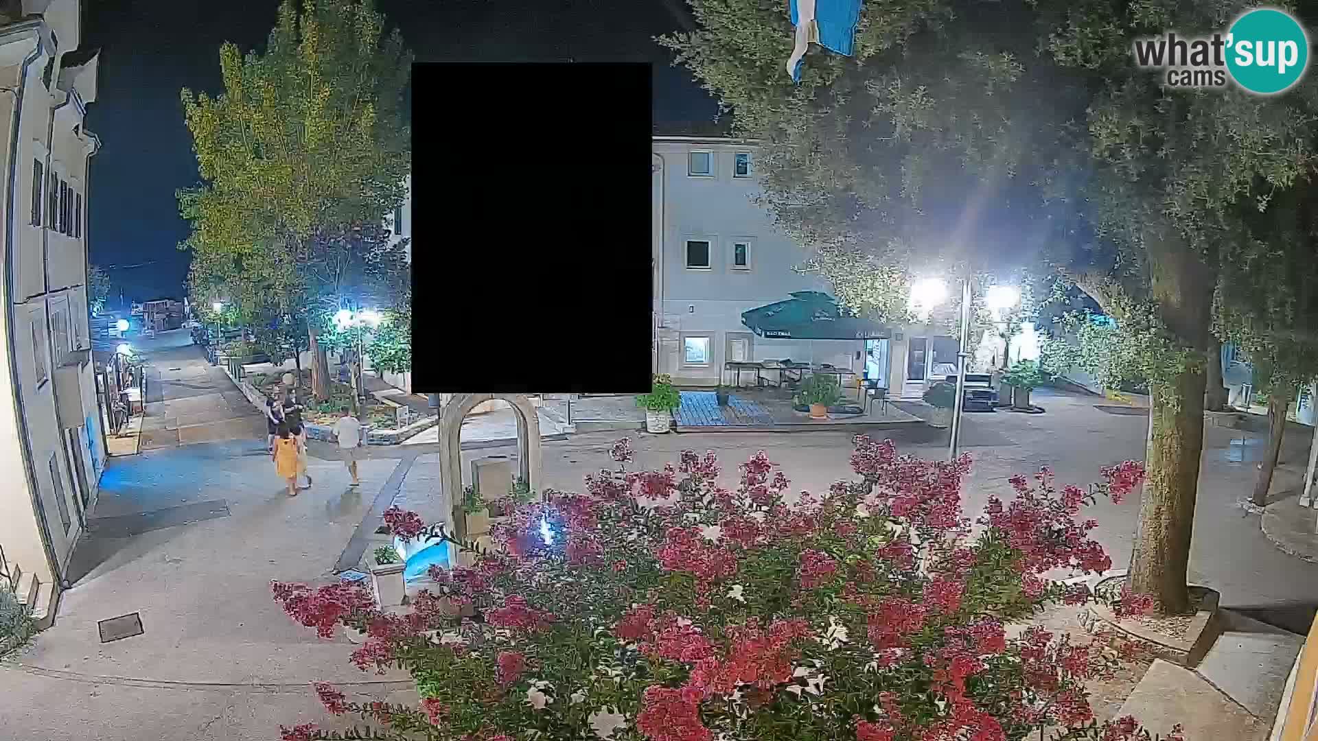 Webcam Centre de Mošćenička Draga – Vue en direct du centre-ville