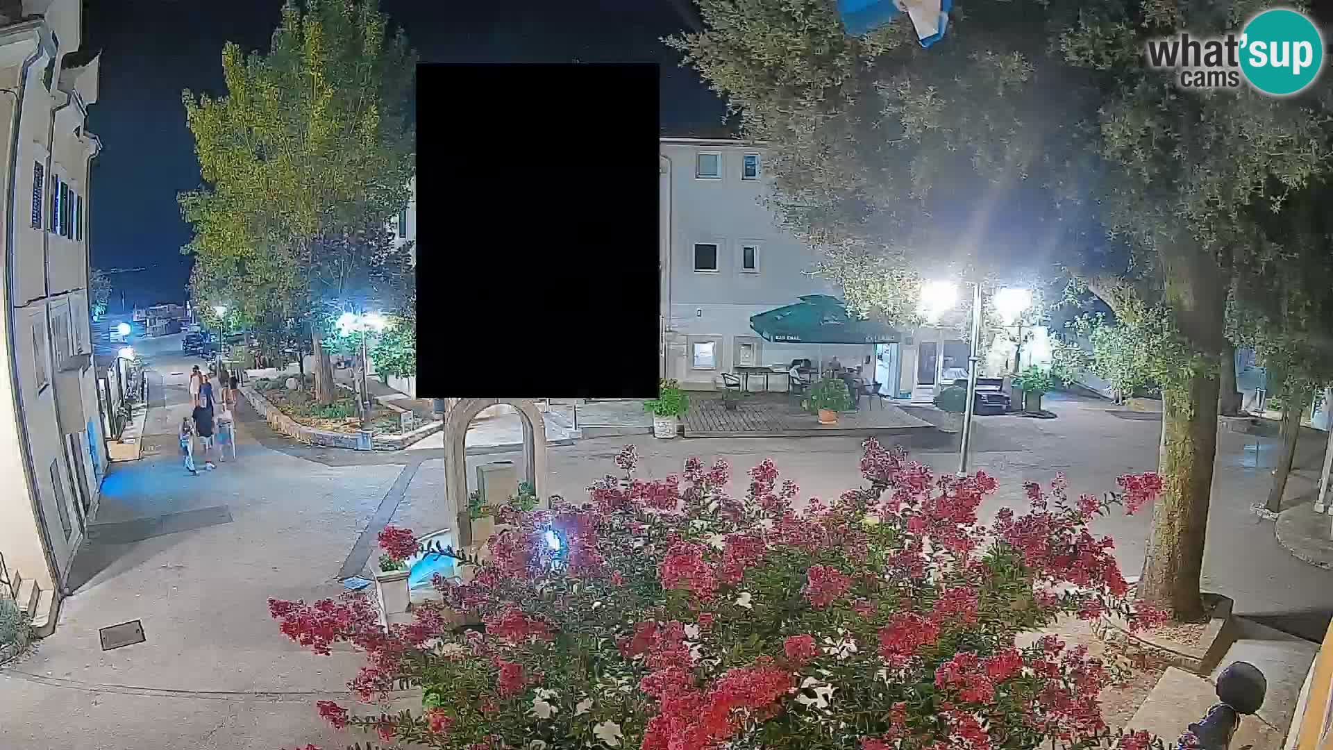 Webcam Mošćenička Draga Center – Live View of the Town Center