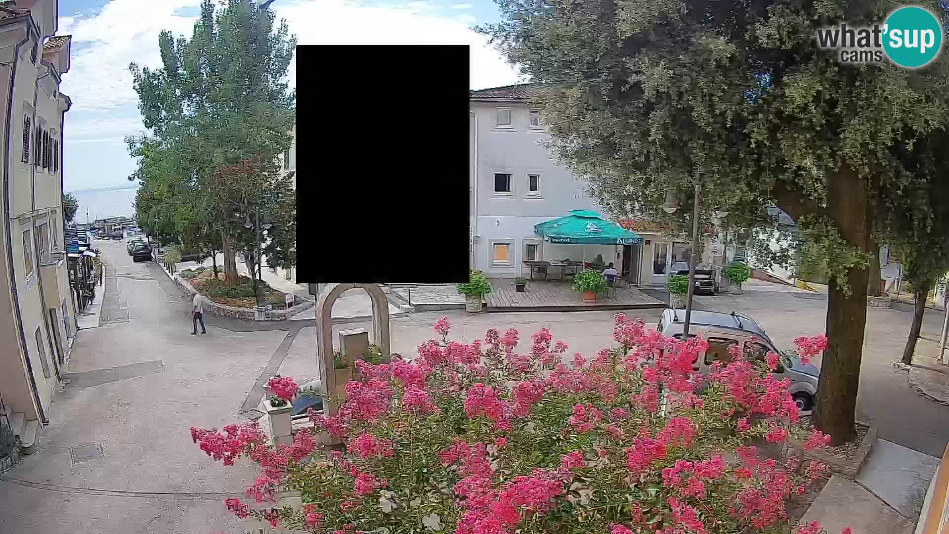 Spletna kamera center Mošćeniška Draga – Pogled v živo