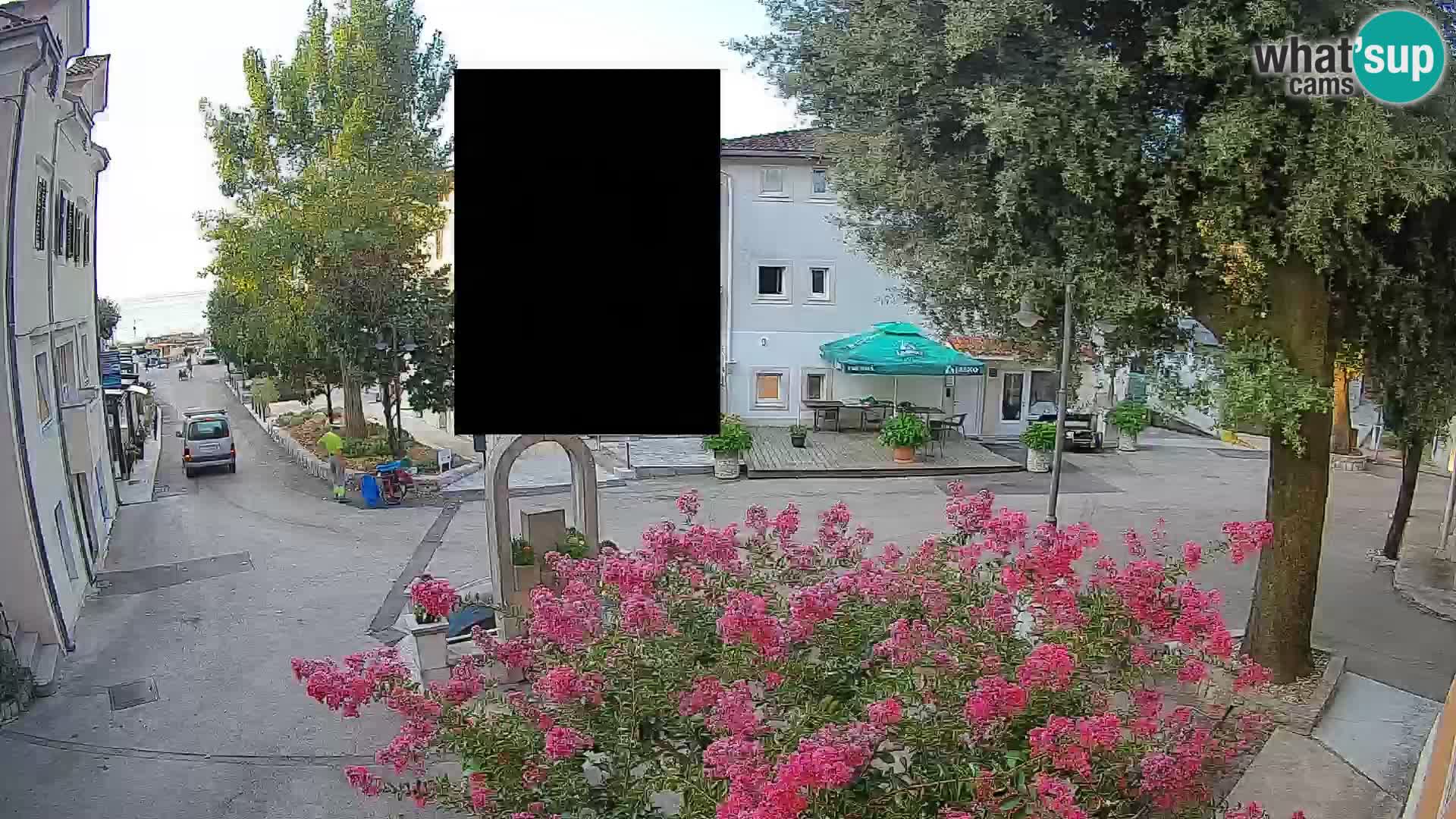 Webcam Centro Draga di Moschiena – Vista live sul centro